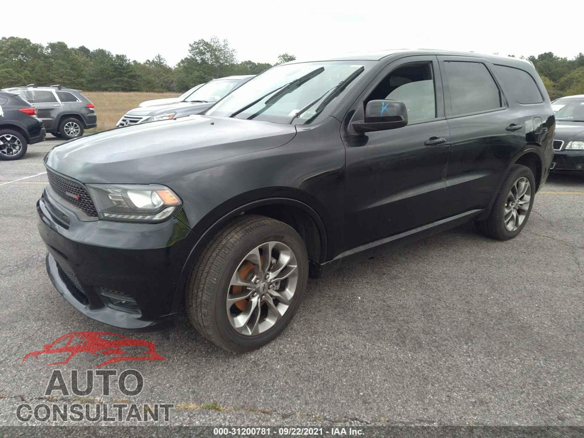 DODGE DURANGO 2019 - 1C4RDJDGXKC825196