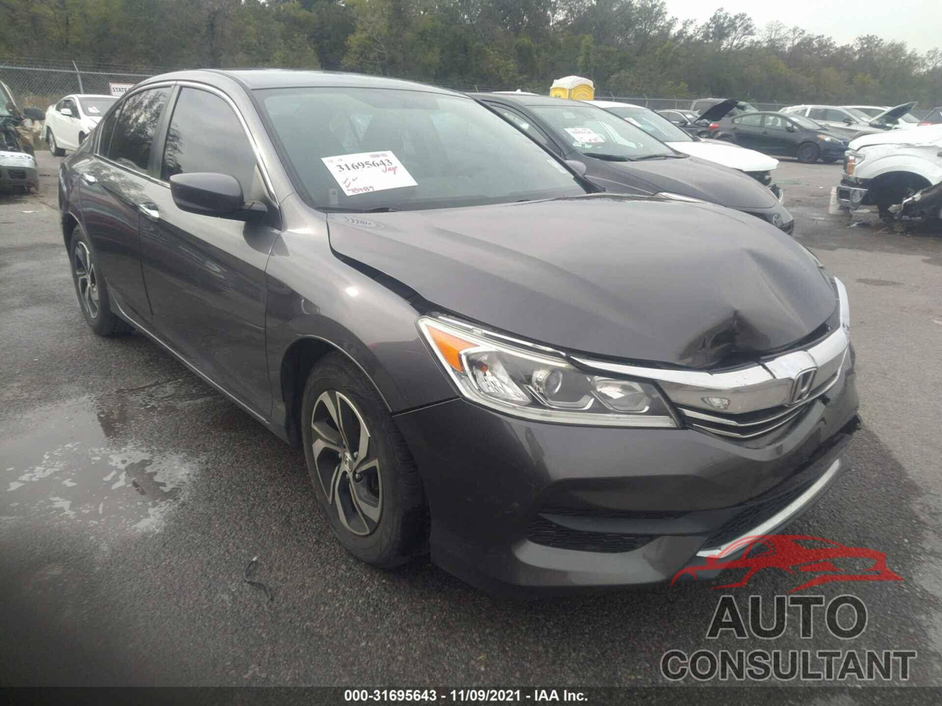 HONDA ACCORD SEDAN 2016 - 1HGCR2F39GA105075
