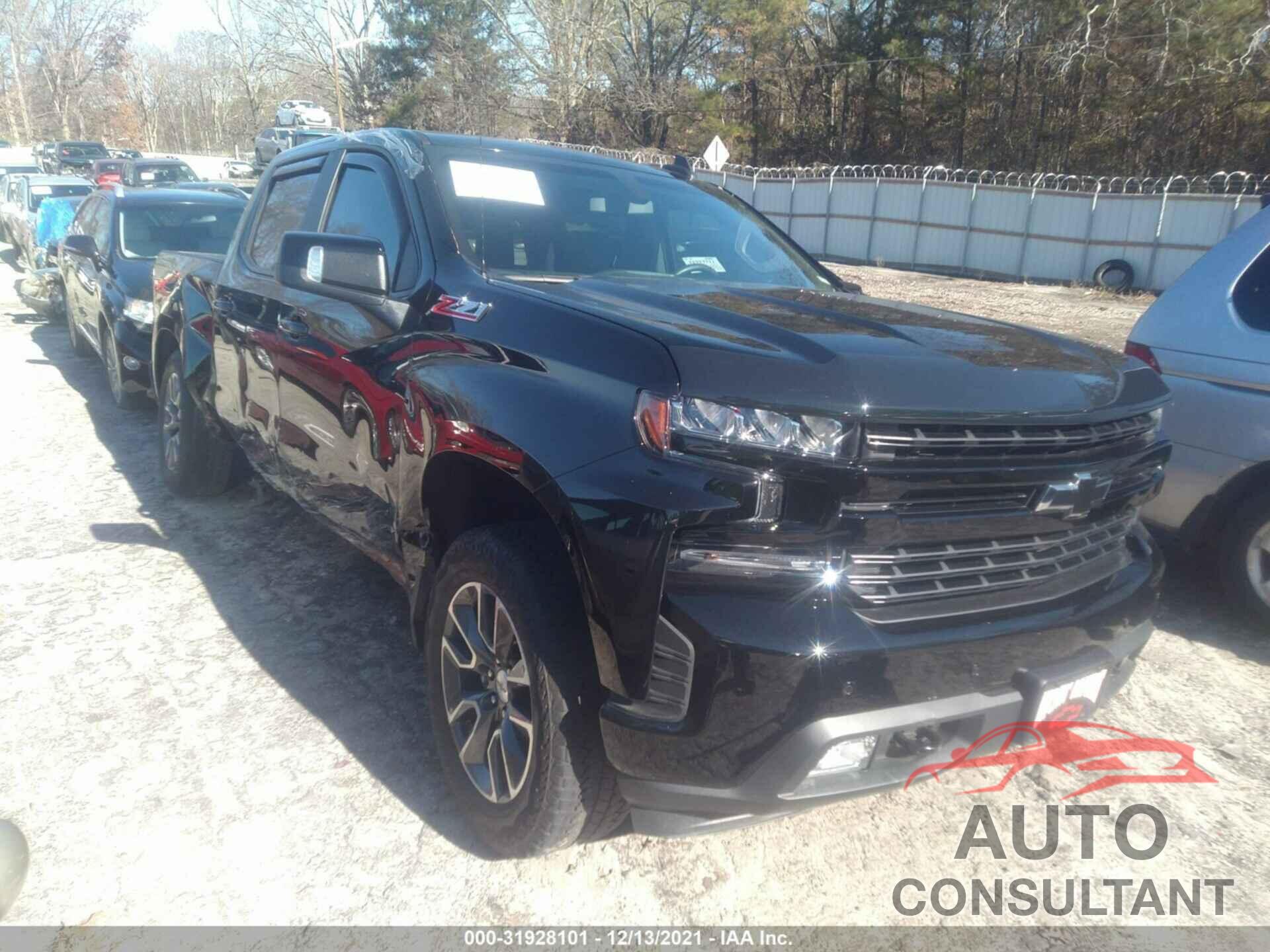 CHEVROLET SILVERADO 1500 2020 - 3GCUYEED9LG417037