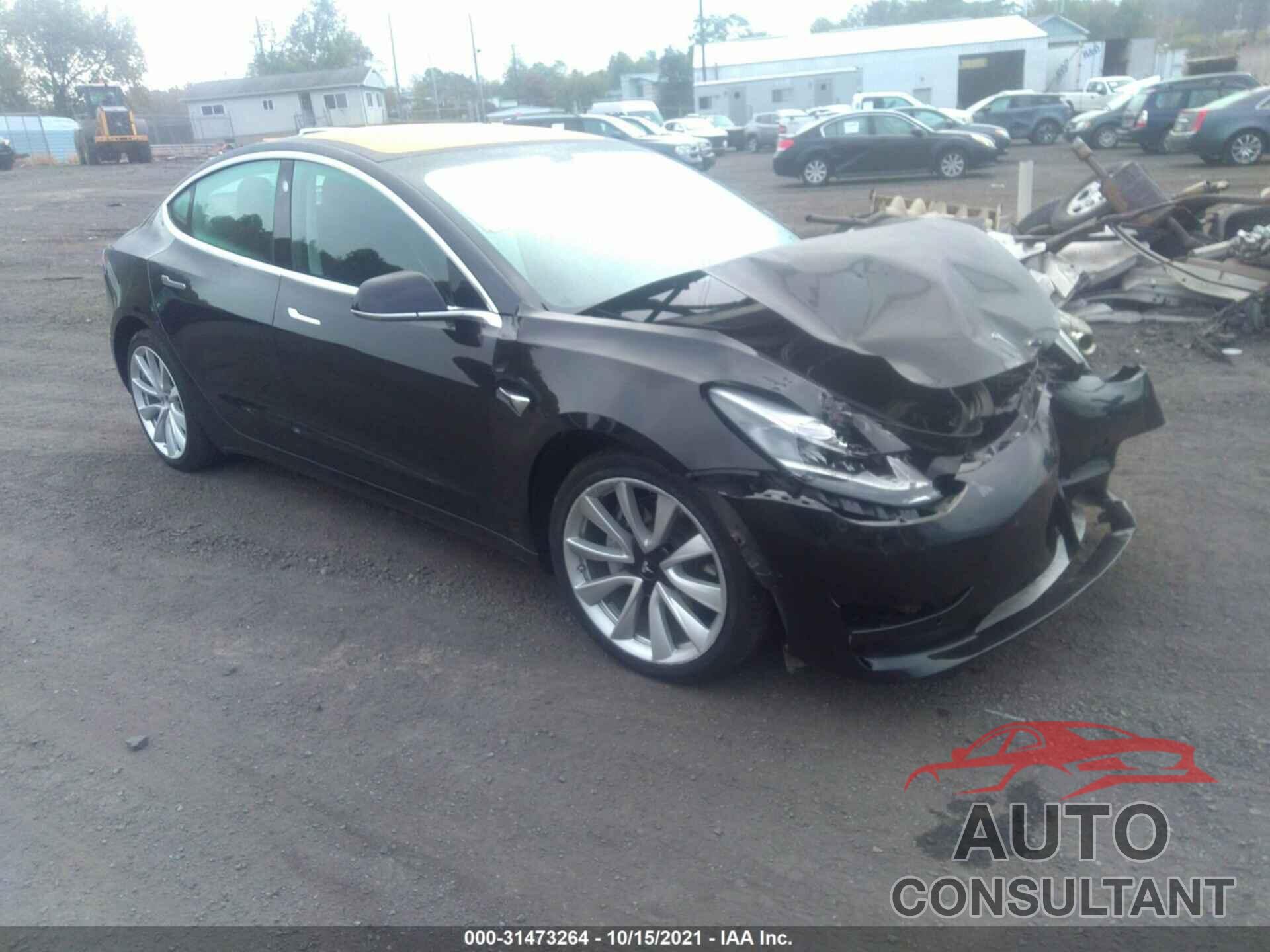 TESLA MODEL 3 2018 - 5YJ3E1EB8JF071514