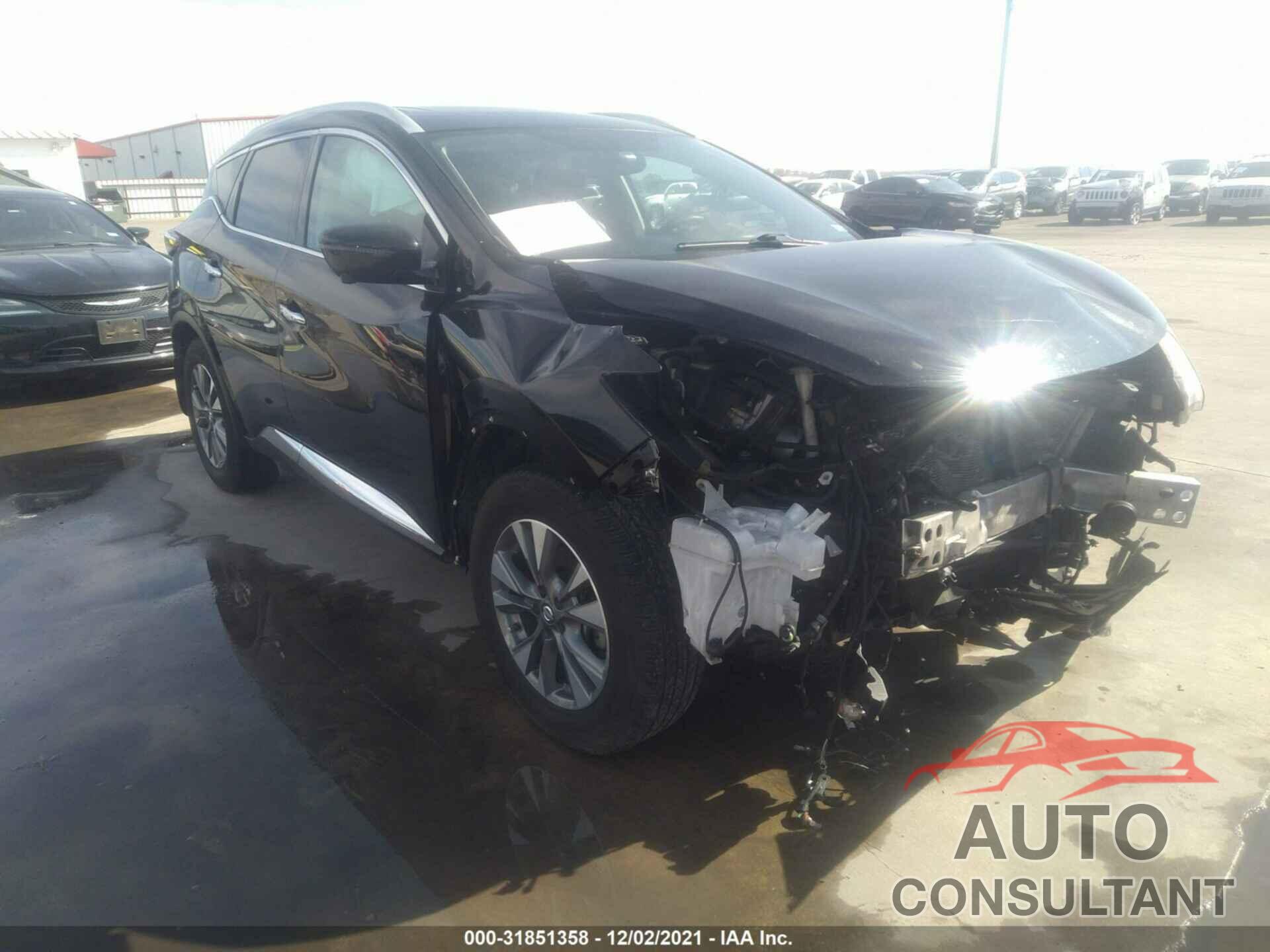 NISSAN MURANO 2017 - 5N1AZ2MG9HN183020