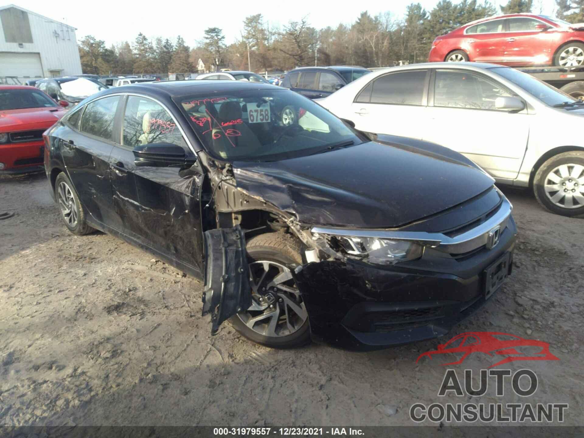 HONDA CIVIC SEDAN 2016 - 19XFC2F7XGE248050