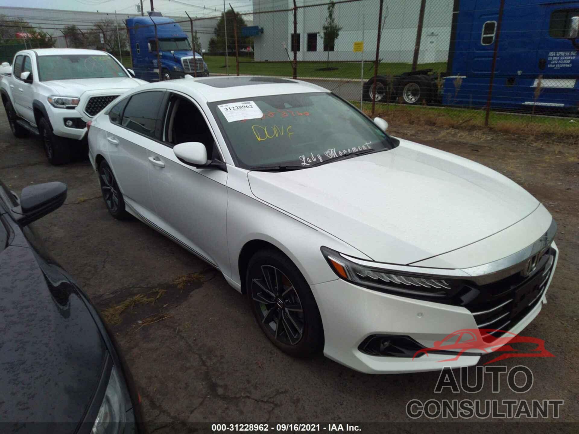 HONDA ACCORD SEDAN 2021 - 1HGCV1F59MA079533