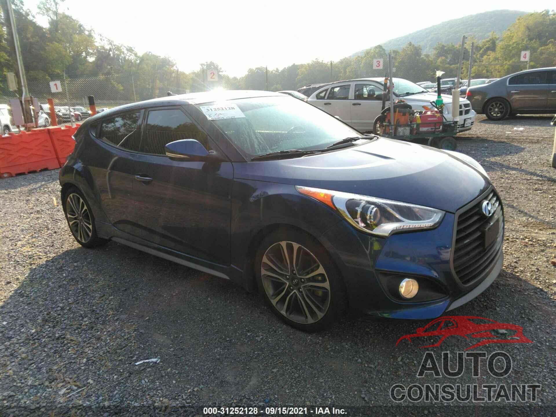 HYUNDAI VELOSTER 2016 - KMHTC6AE2GU300445