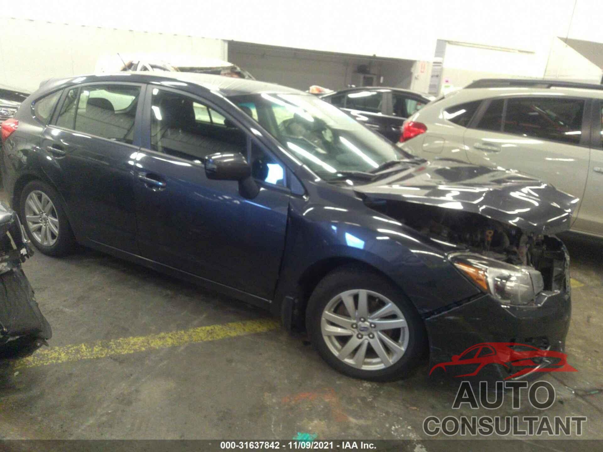 SUBARU IMPREZA WAGON 2016 - JF1GPAB60G8209175
