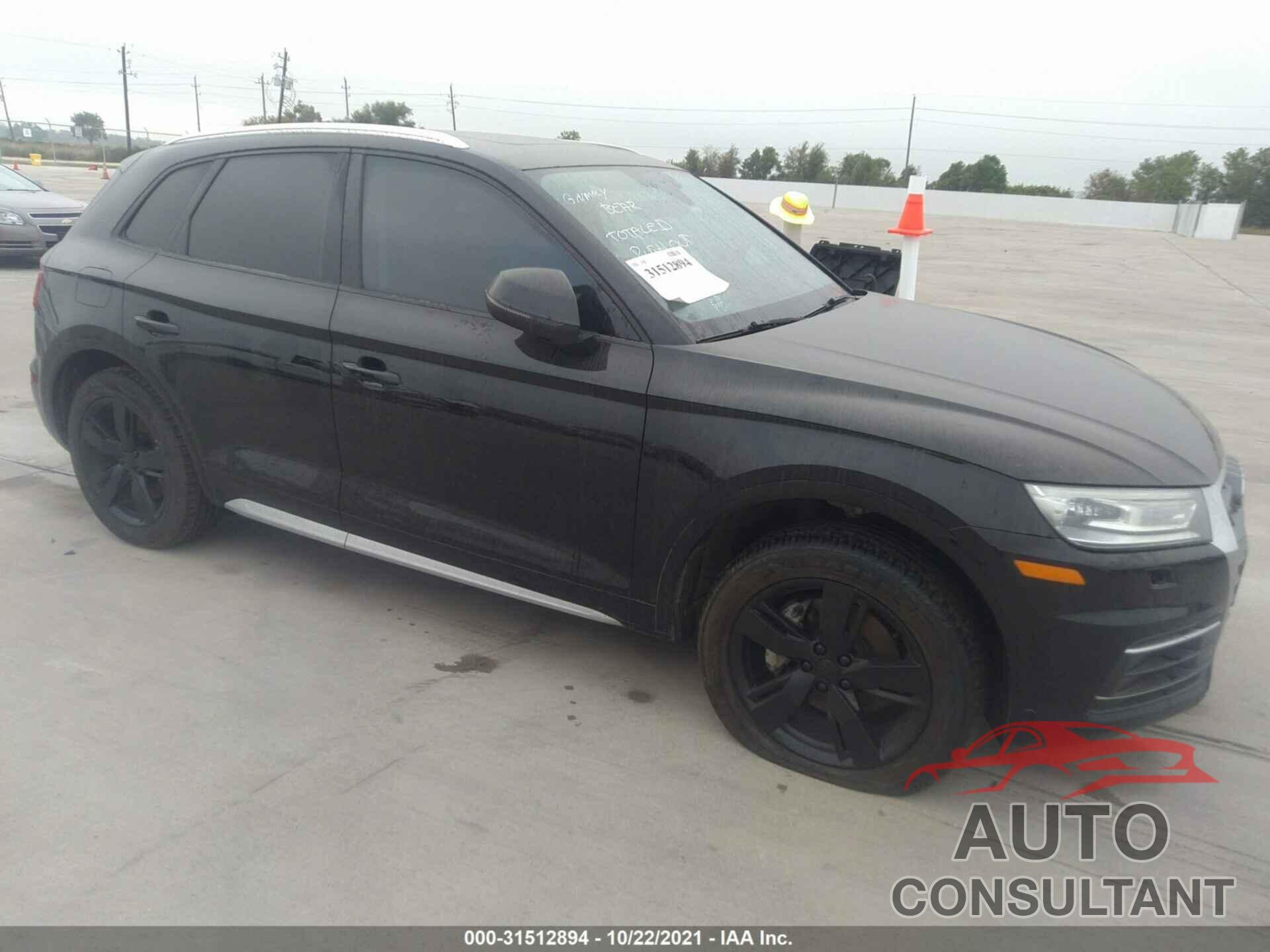 AUDI Q5 2018 - WA1ANAFY3J2011910