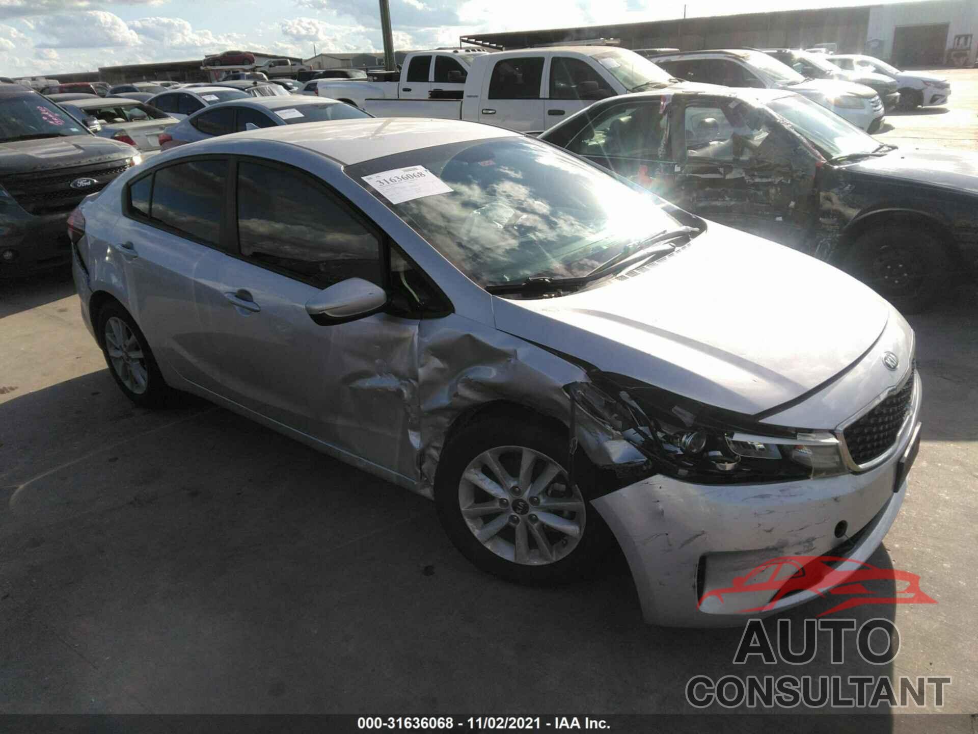 KIA FORTE 2017 - 3KPFL4A74HE151026
