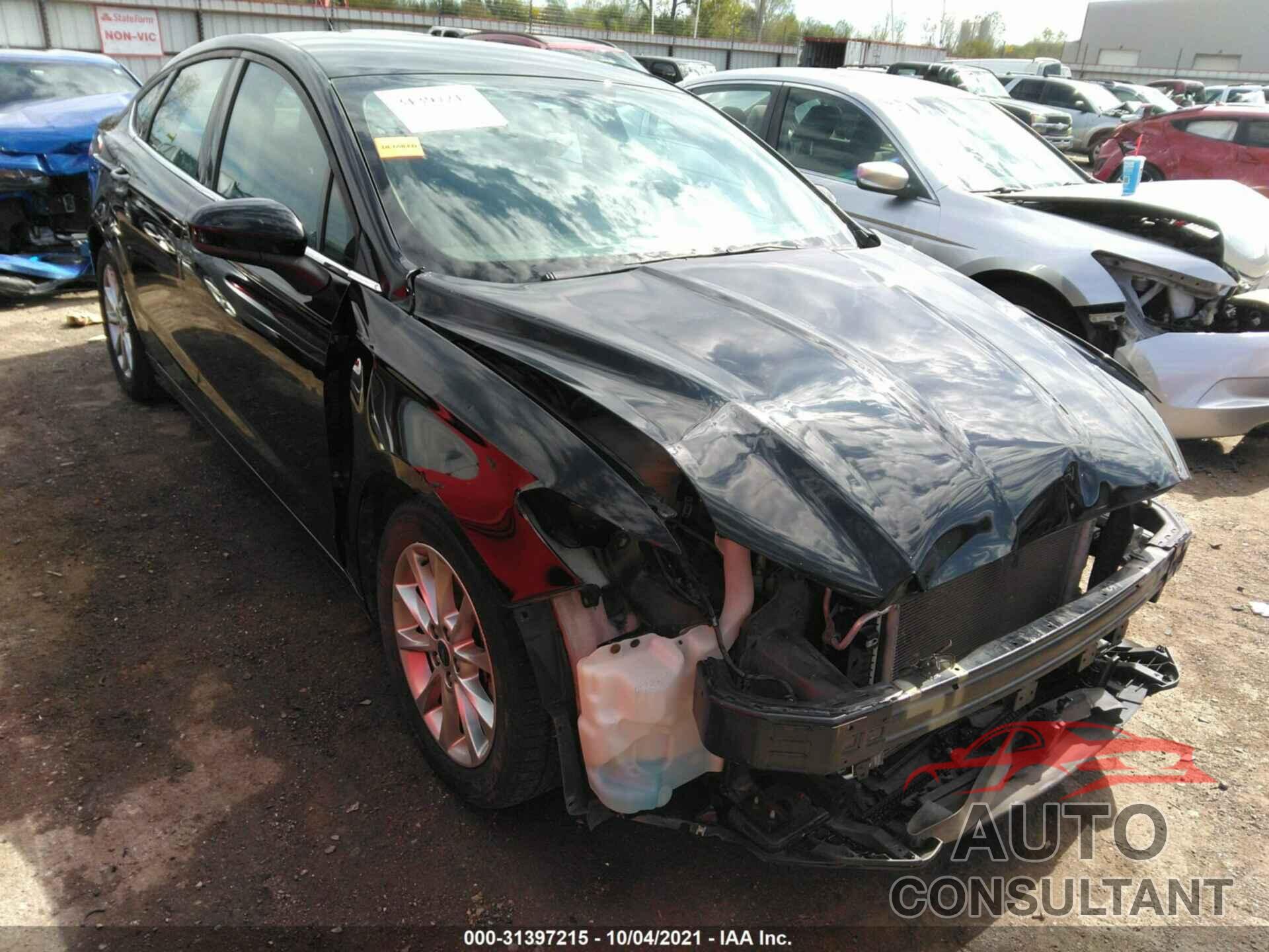 FORD FUSION 2017 - 3FA6P0H72HR246735