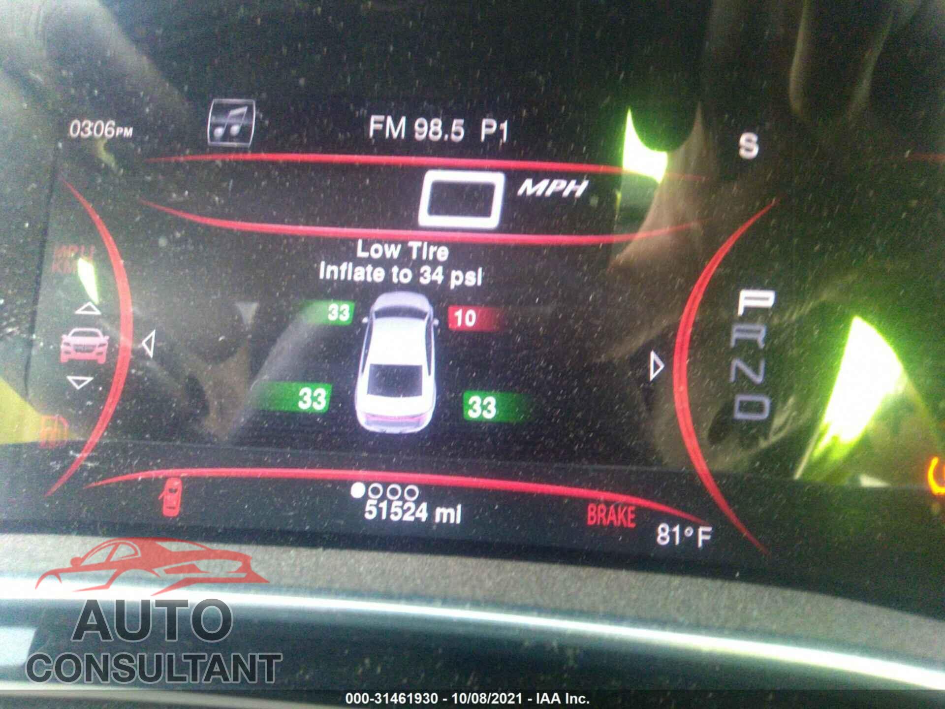 DODGE DART 2016 - 1C3CDFCBXGD517928