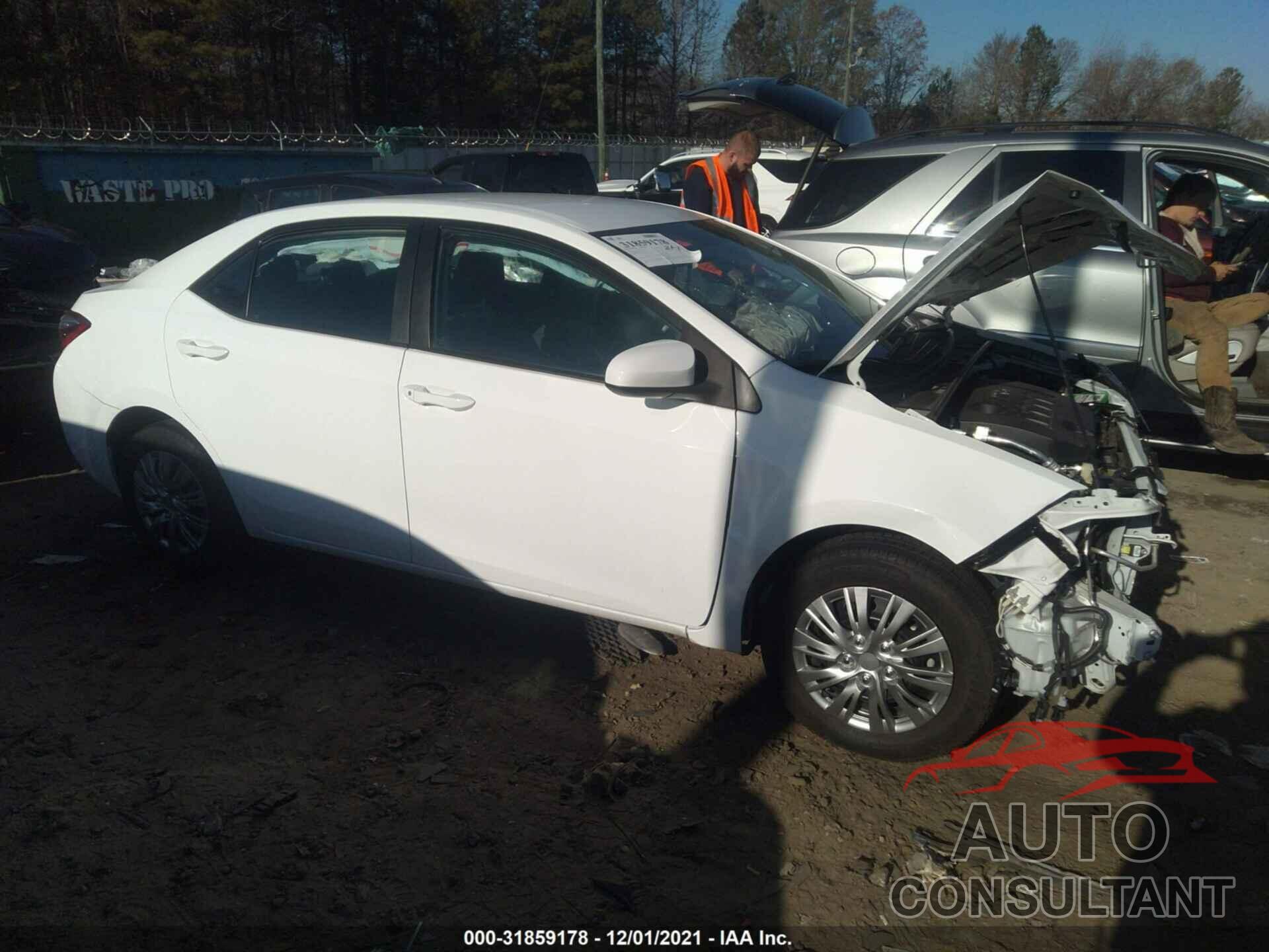 TOYOTA COROLLA 2016 - 2T1BURHE9GC483182