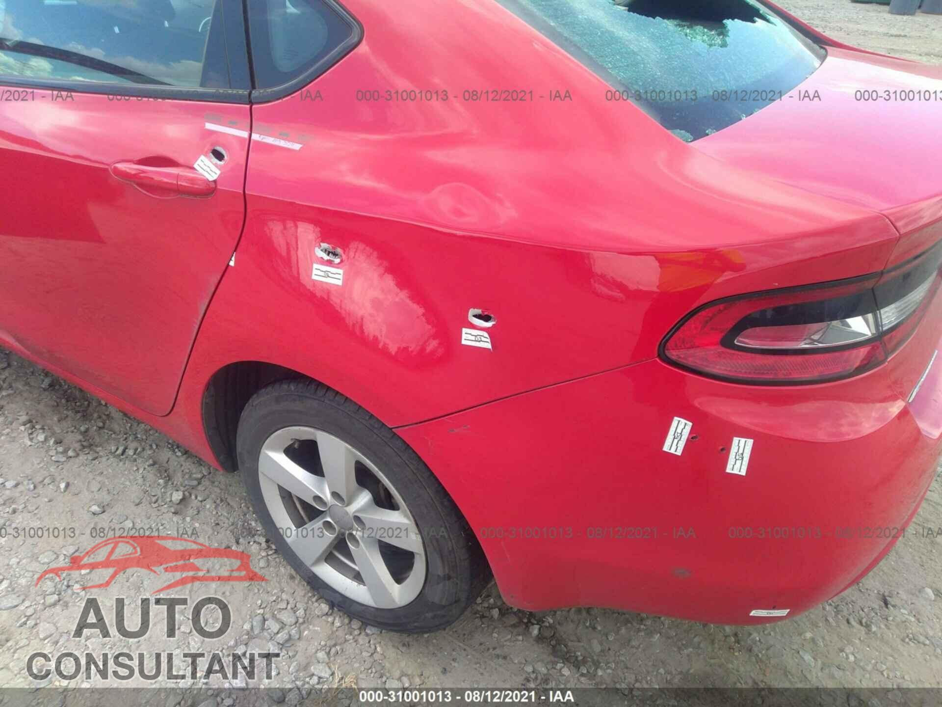 DODGE DART 2016 - 1C3CDFBB7GD689657