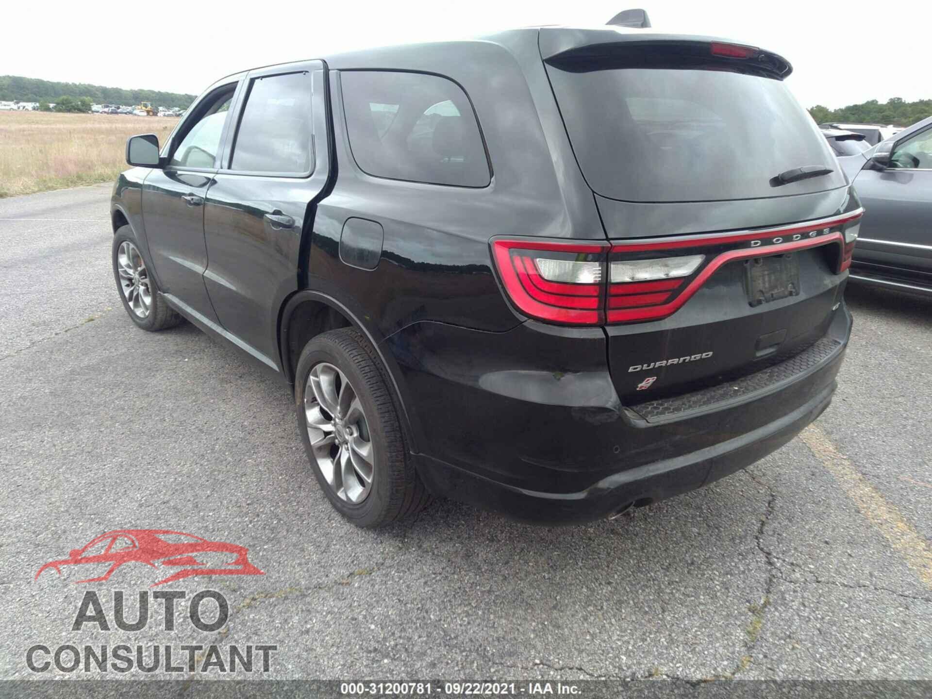 DODGE DURANGO 2019 - 1C4RDJDGXKC825196