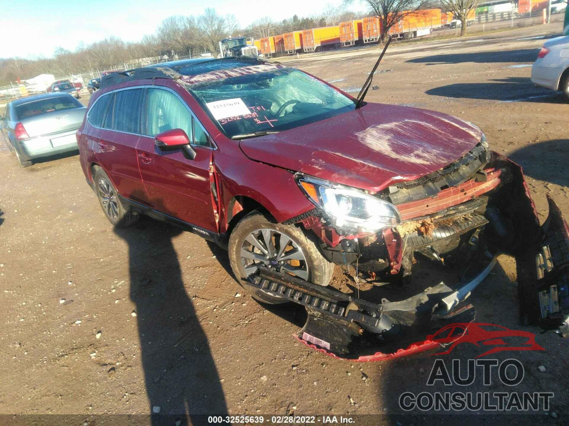 SUBARU OUTBACK 2017 - 4S4BSANC1H3420528