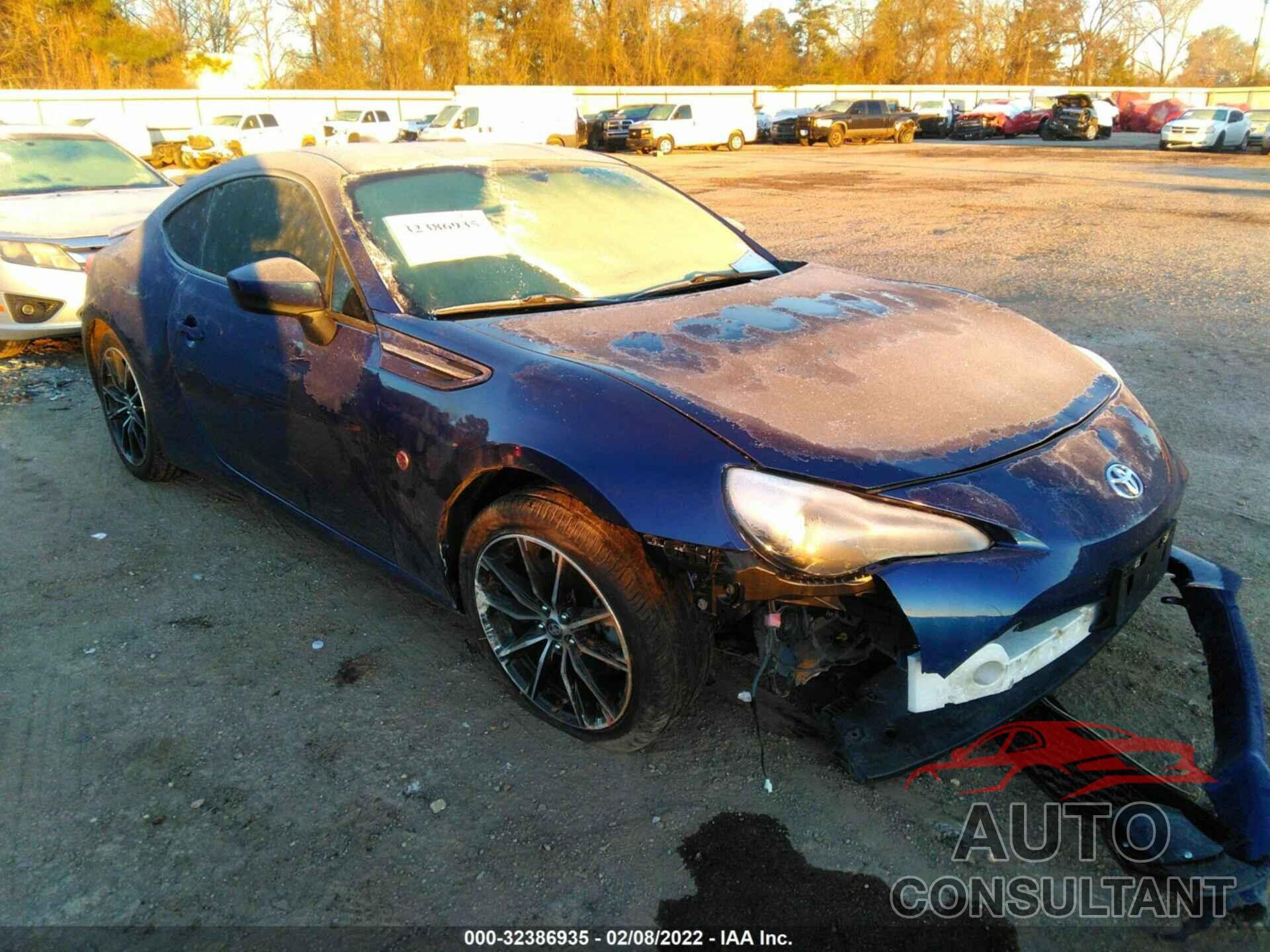TOYOTA 86 2017 - JF1ZNAA11H8701414