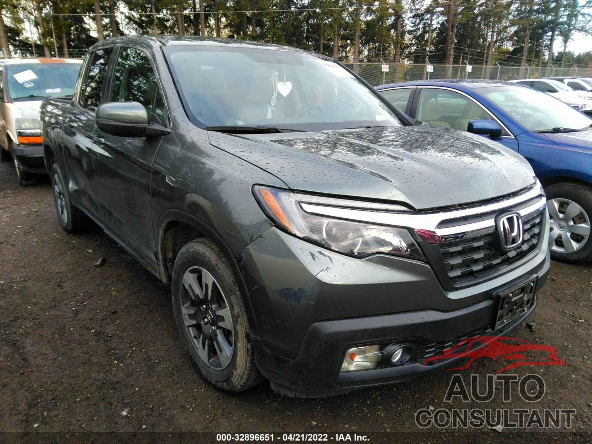 HONDA RIDGELINE 2017 - 5FPYK3F52HB012088