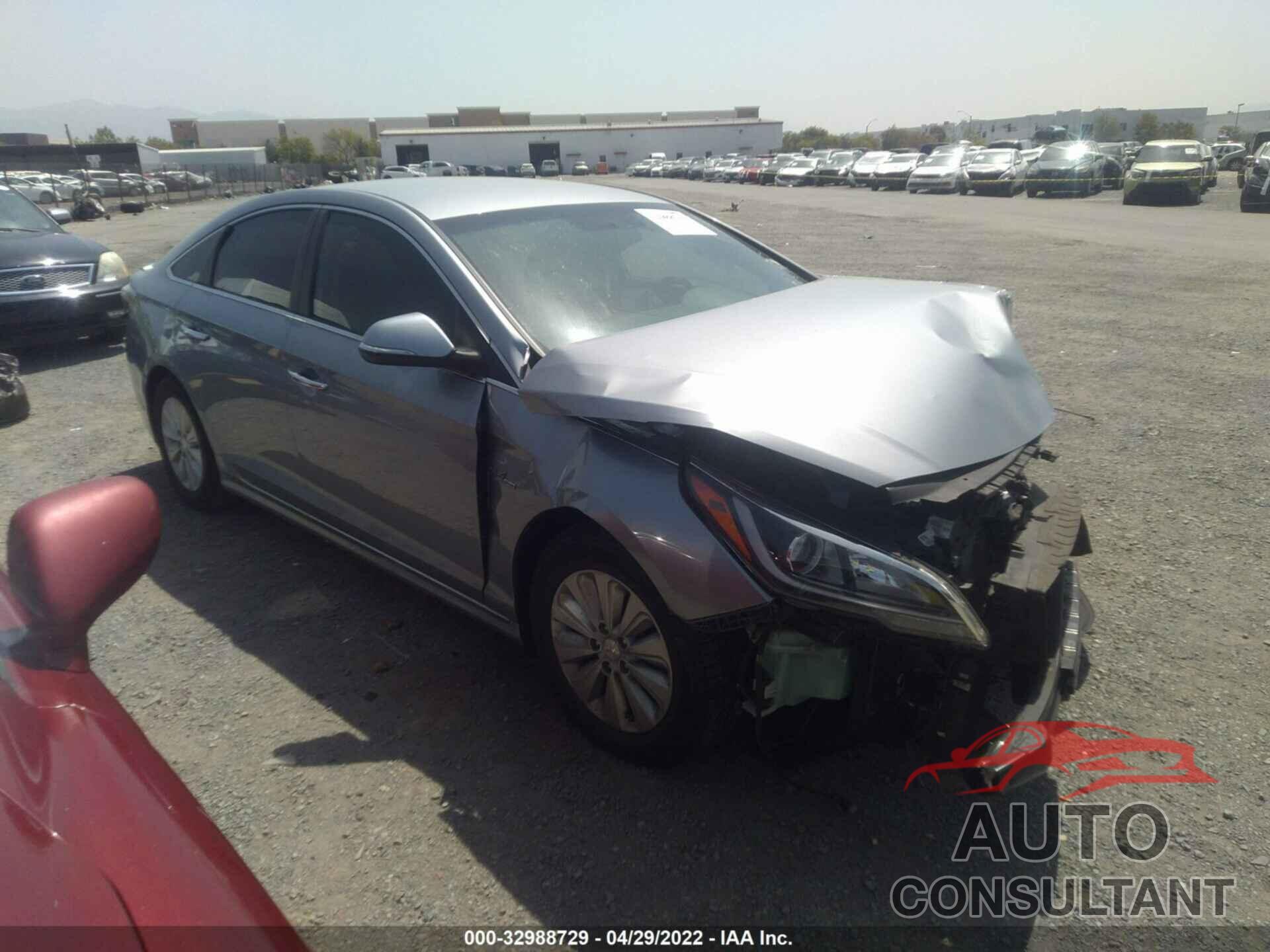 HYUNDAI SONATA HYBRID 2016 - KMHE24L17GA032021