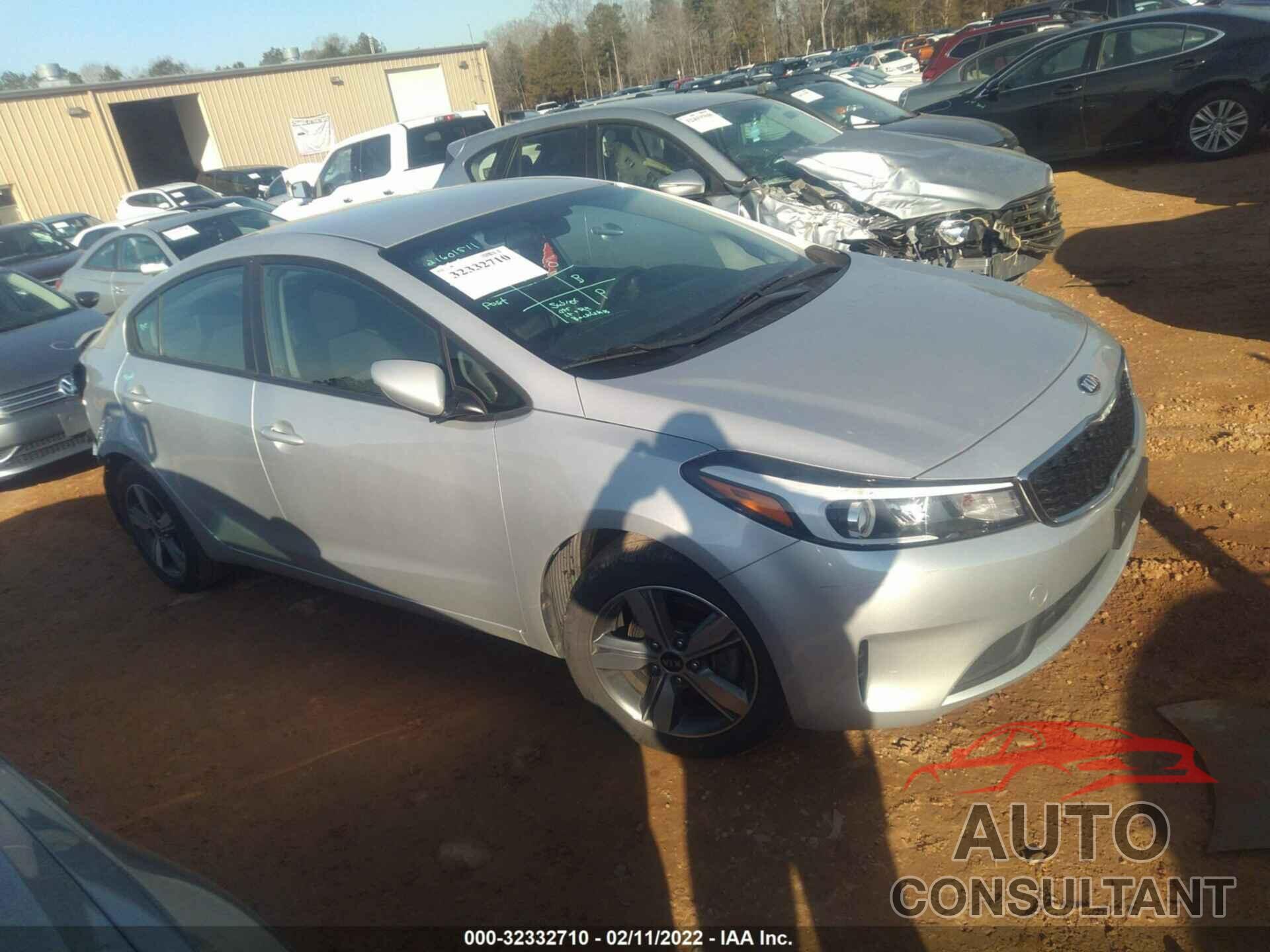 KIA FORTE 2018 - 3KPFL4A70JE220185