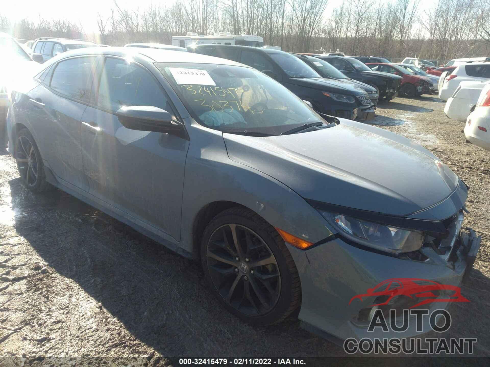 HONDA CIVIC HATCHBACK 2020 - SHHFK7H47LU410724