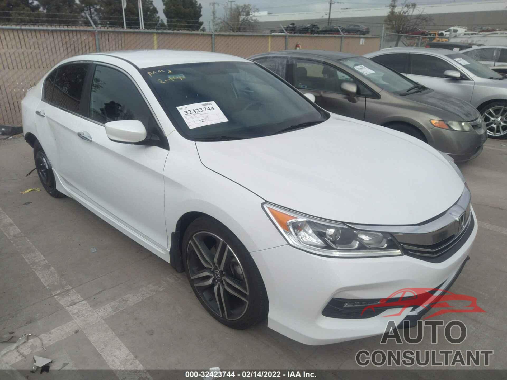 HONDA ACCORD SEDAN 2017 - 1HGCR2F1XHA275719