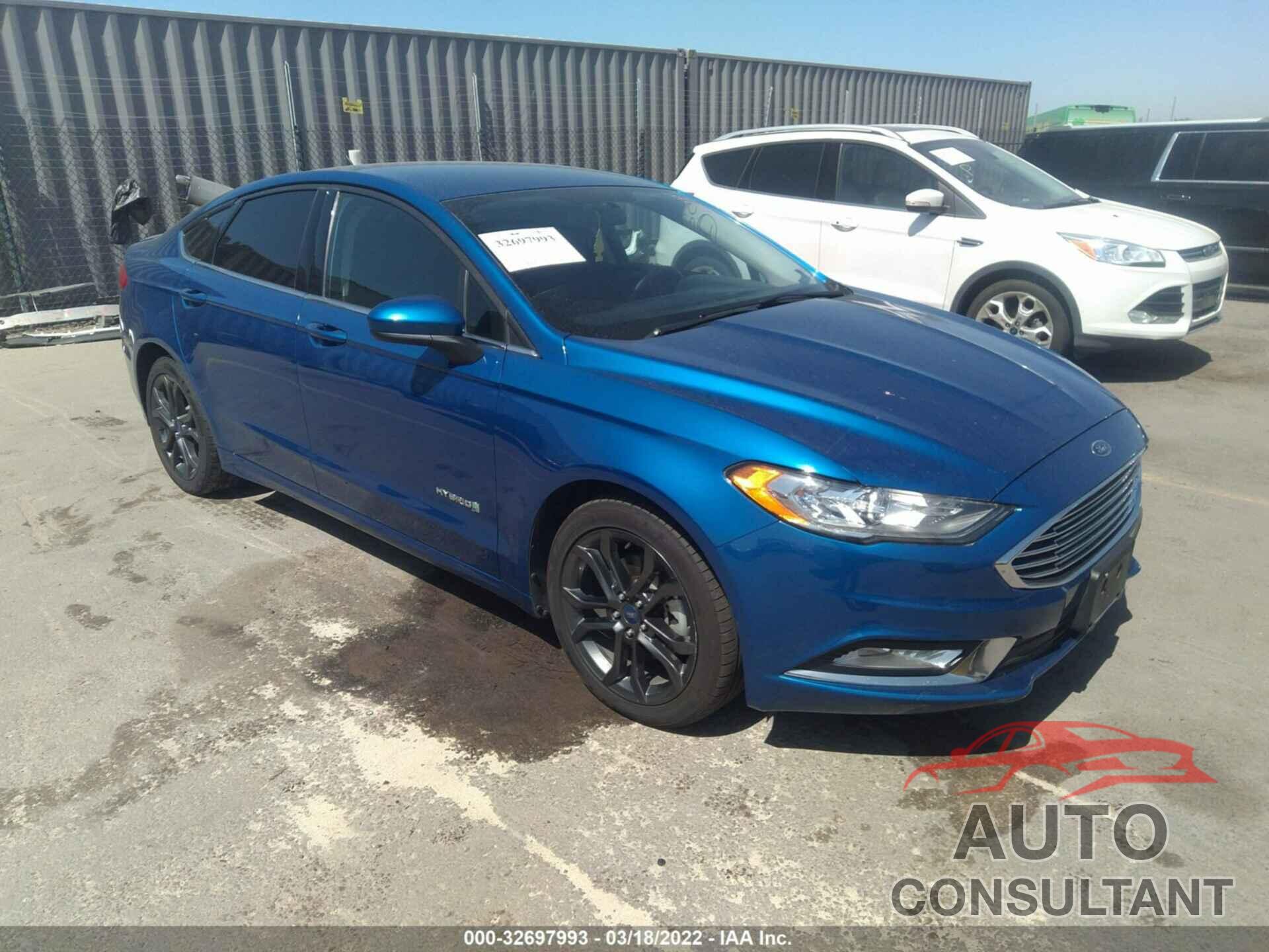 FORD FUSION HYBRID 2018 - 3FA6P0LU4JR110268