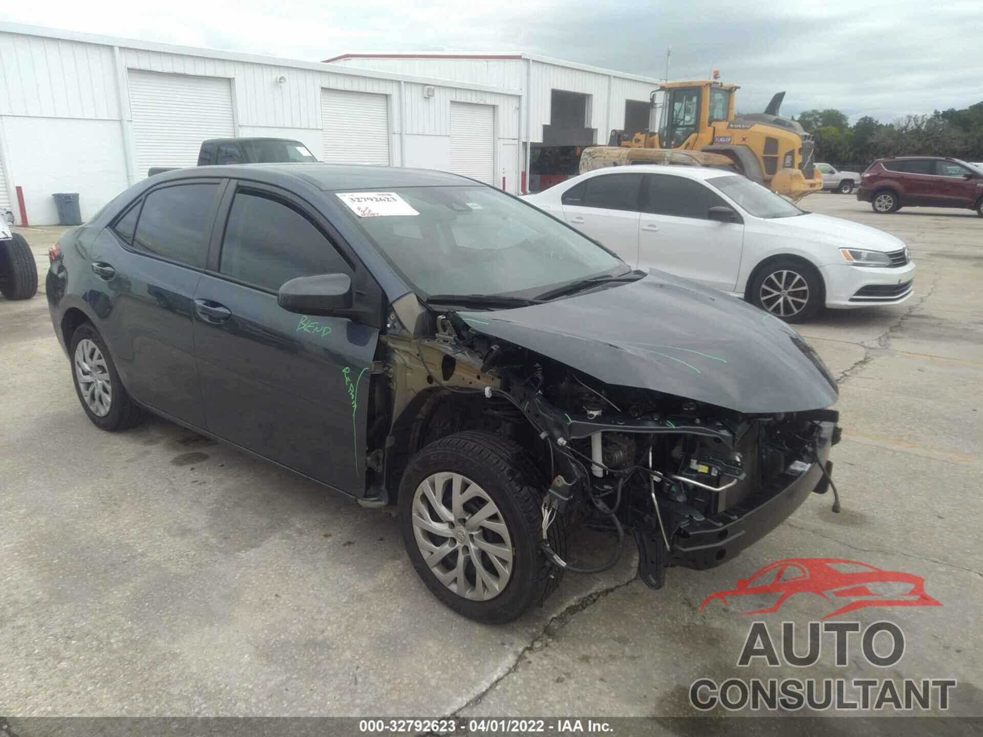 TOYOTA COROLLA 2018 - 2T1BURHE4JC981331