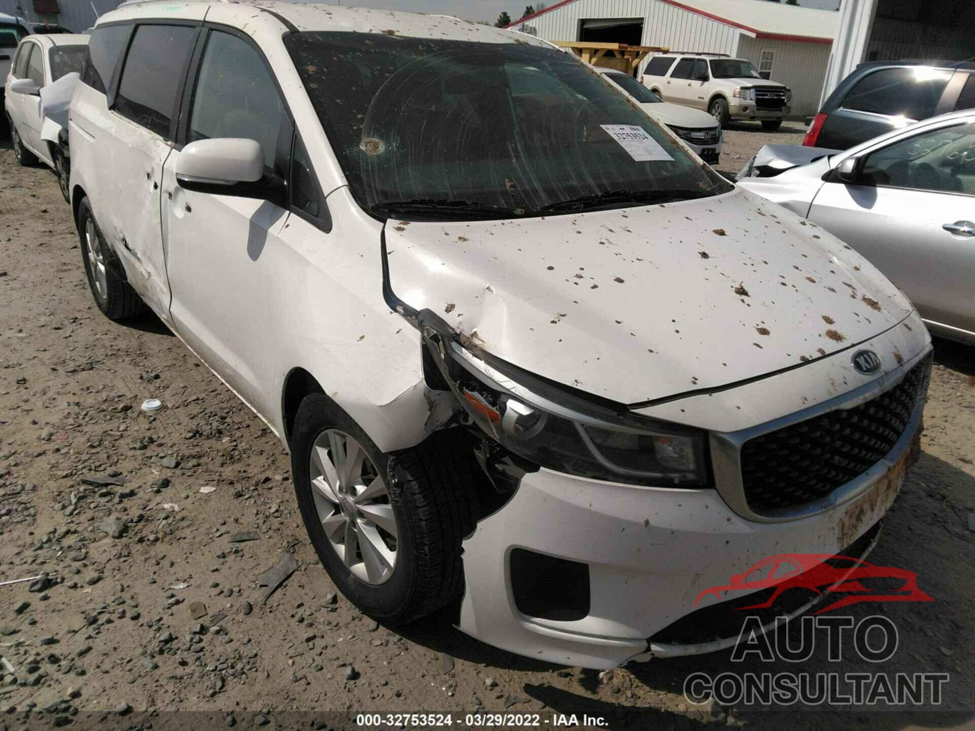 KIA SEDONA 2016 - KNDMB5C1XG6162108