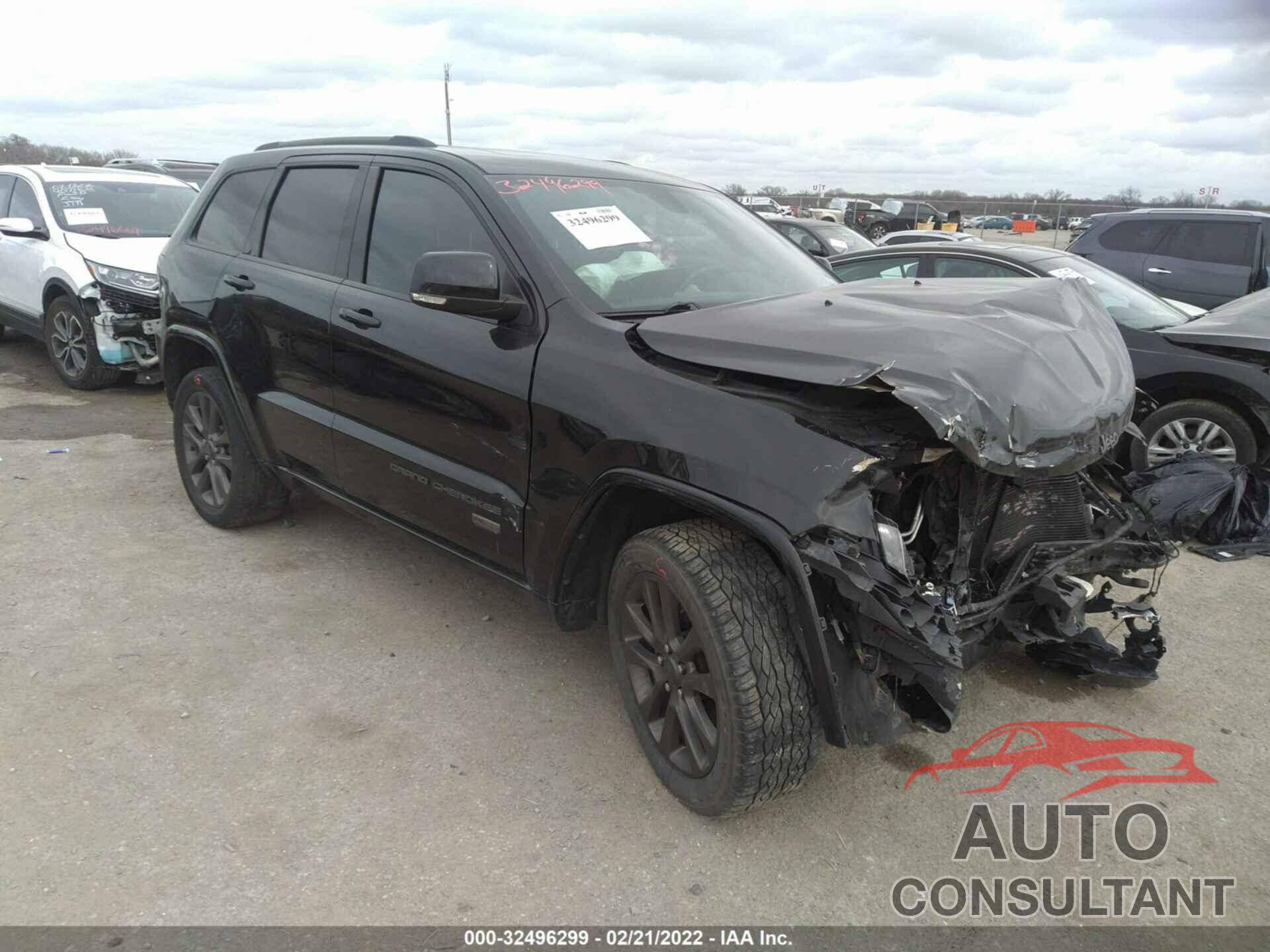 JEEP GRAND CHEROKEE 2016 - 1C4RJEBG5GC481092