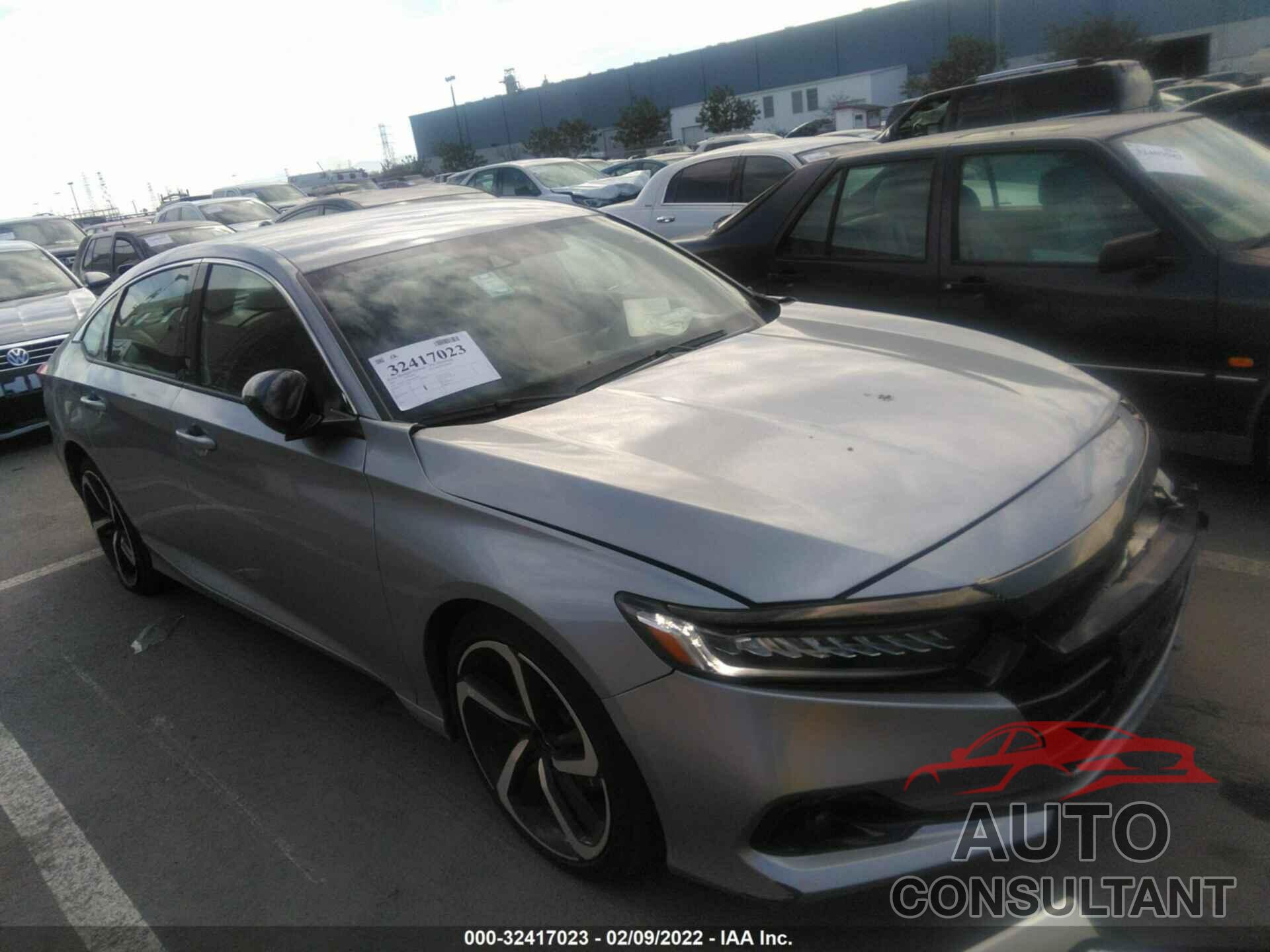 HONDA ACCORD SEDAN 2021 - 1HGCV1F38MA061829