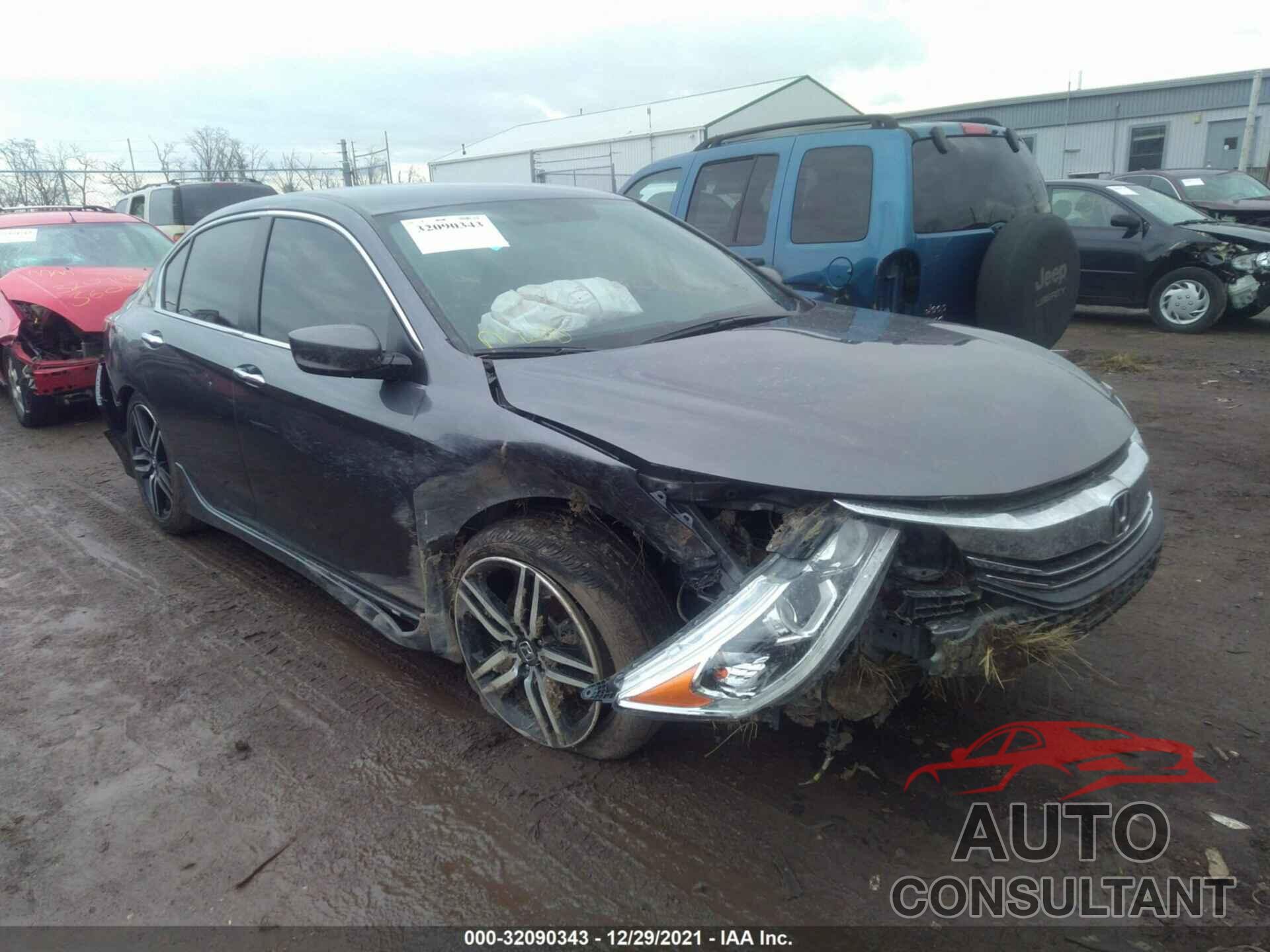 HONDA ACCORD SEDAN 2017 - 1HGCR2F50HA127534