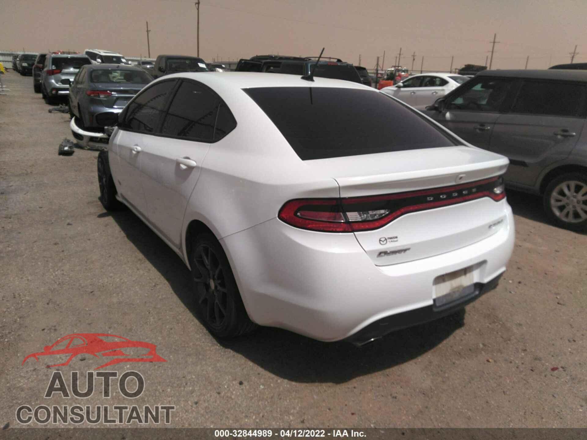 DODGE DART 2016 - 1C3CDFBB1GD506737