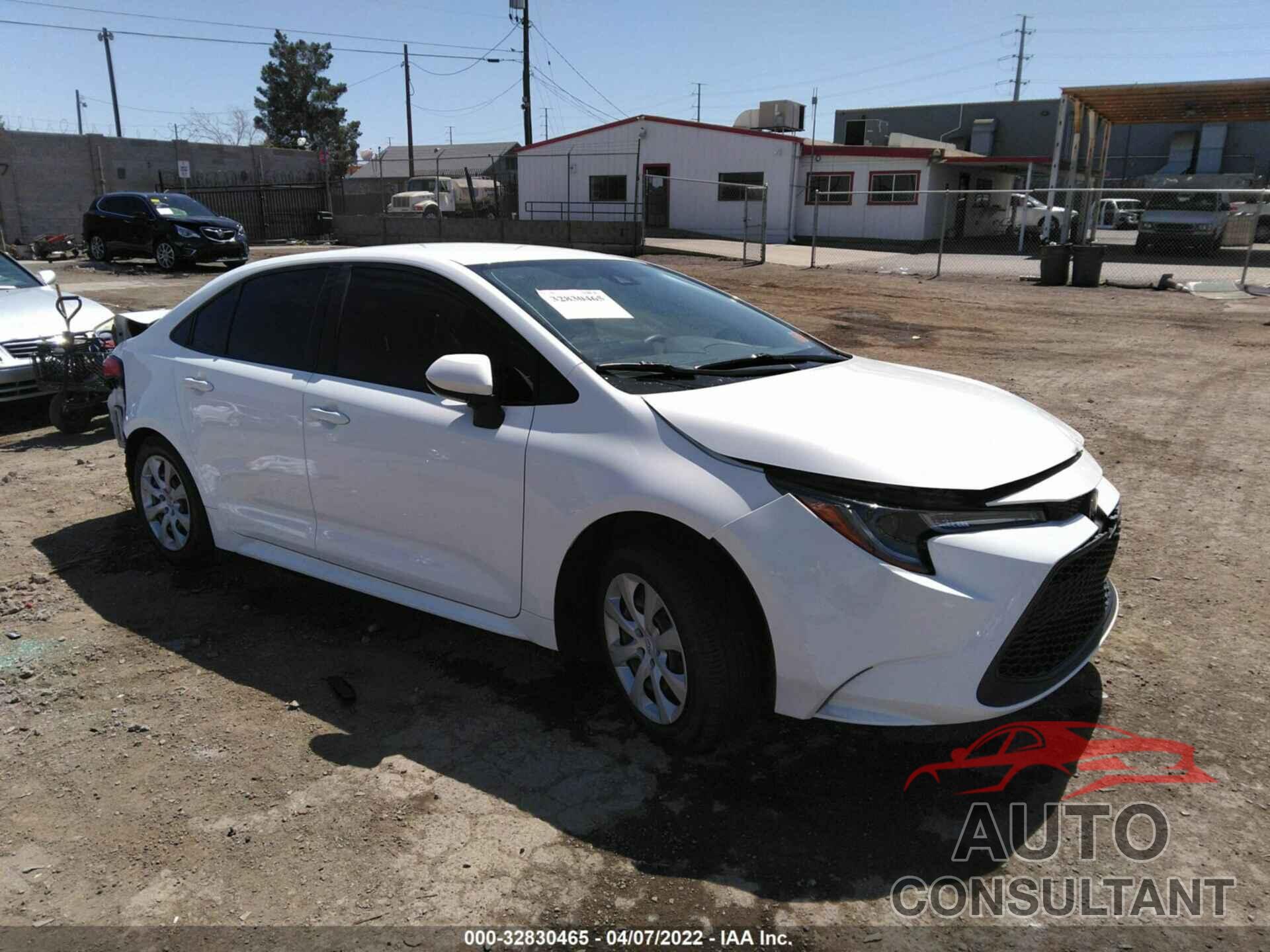 TOYOTA COROLLA 2020 - JTDEPRAE9LJ114478