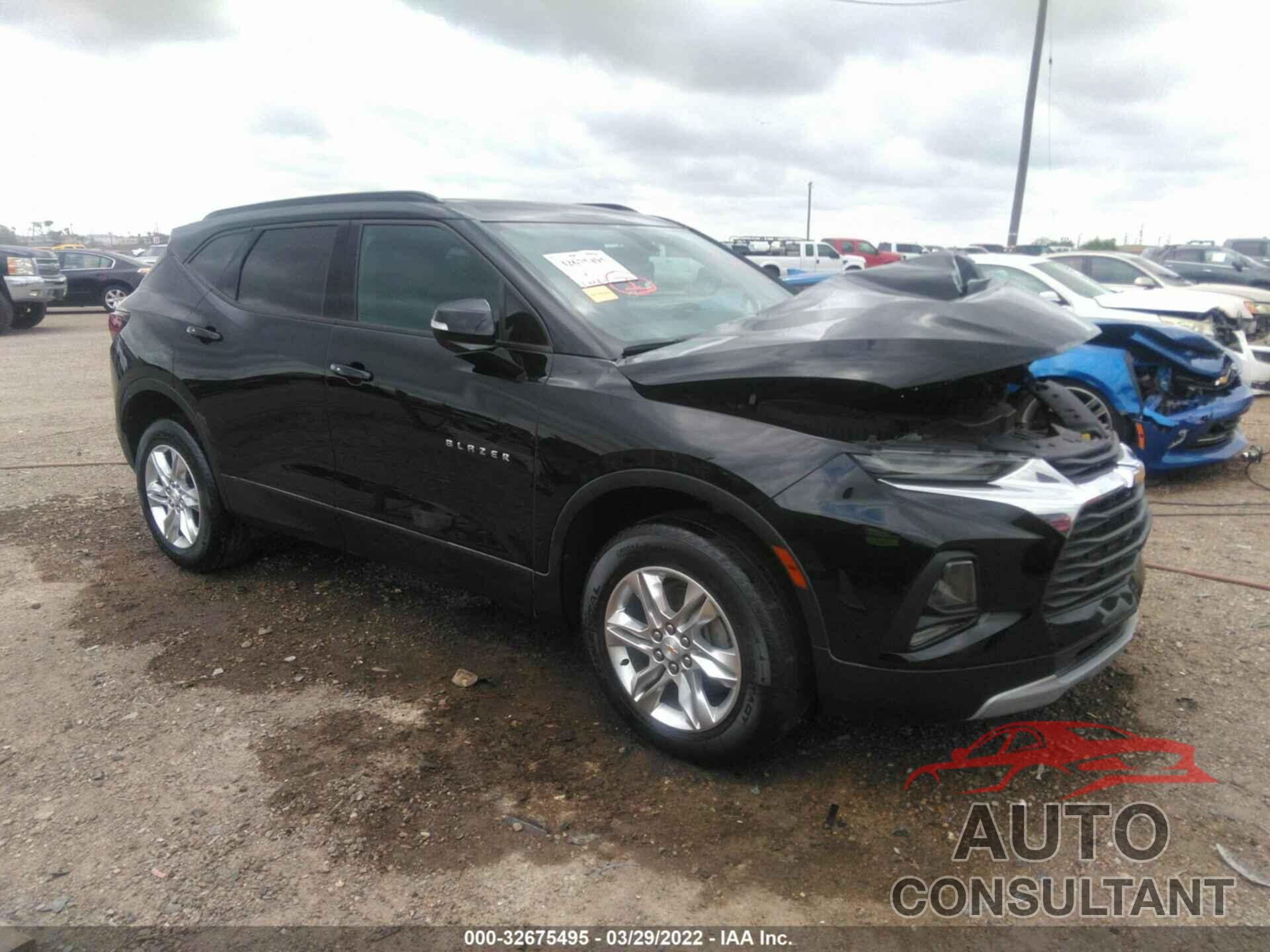 CHEVROLET BLAZER 2020 - 3GNKBBRA8LS588115