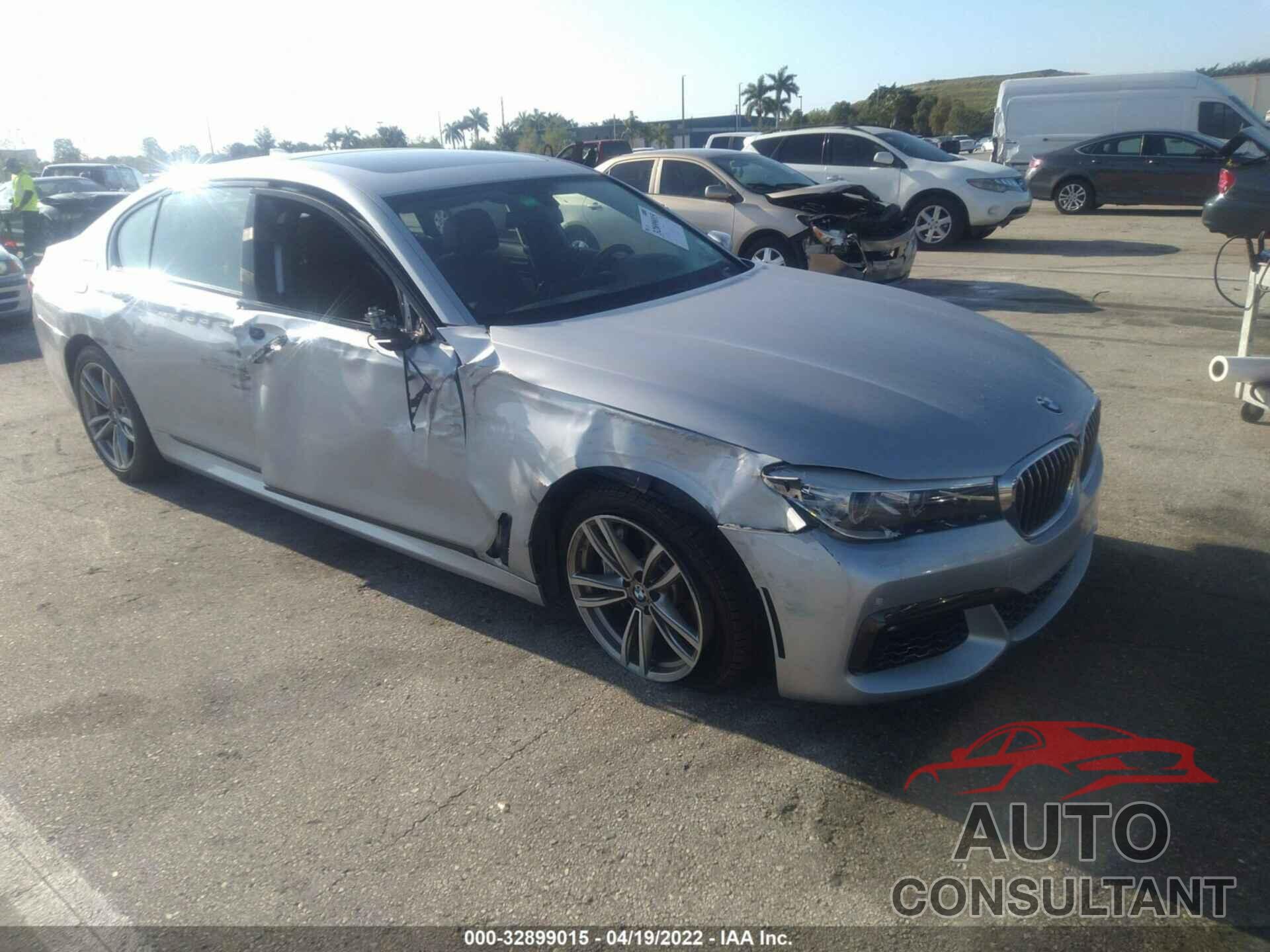 BMW 7 SERIES 2016 - WBA7E2C58GG546787