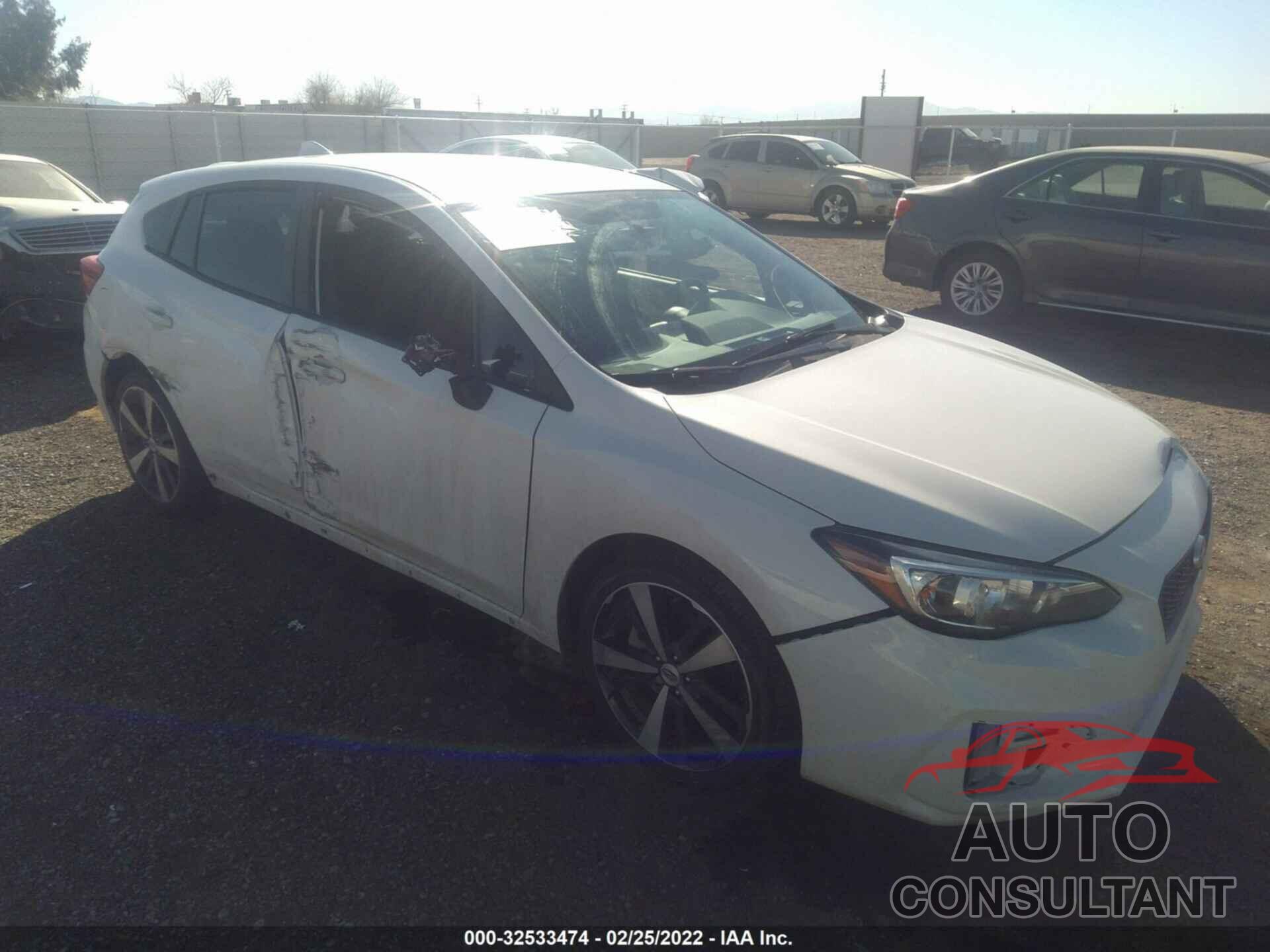 SUBARU IMPREZA 2018 - 4S3GTAK64J1726582