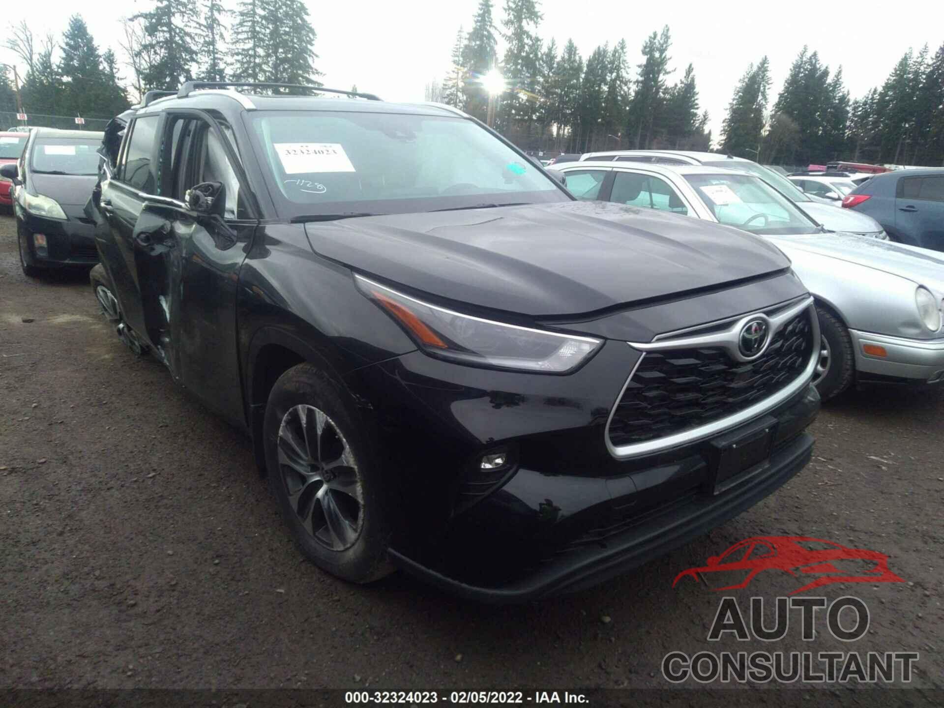 TOYOTA HIGHLANDER 2021 - 5TDGZRBH9MS553759