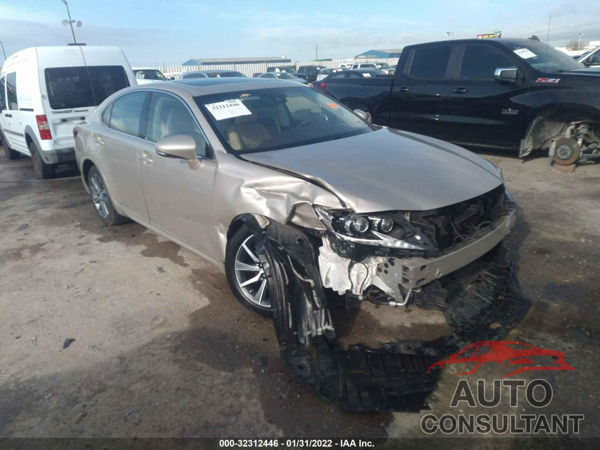 LEXUS ES 2018 - JTHBW1GG6J2186101