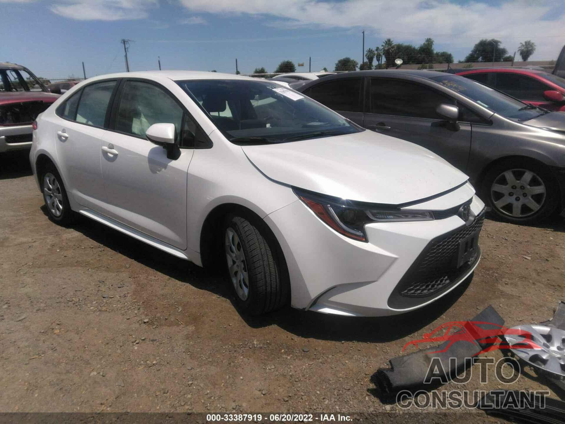 TOYOTA COROLLA 2021 - JTDEPMAE7MJ134569