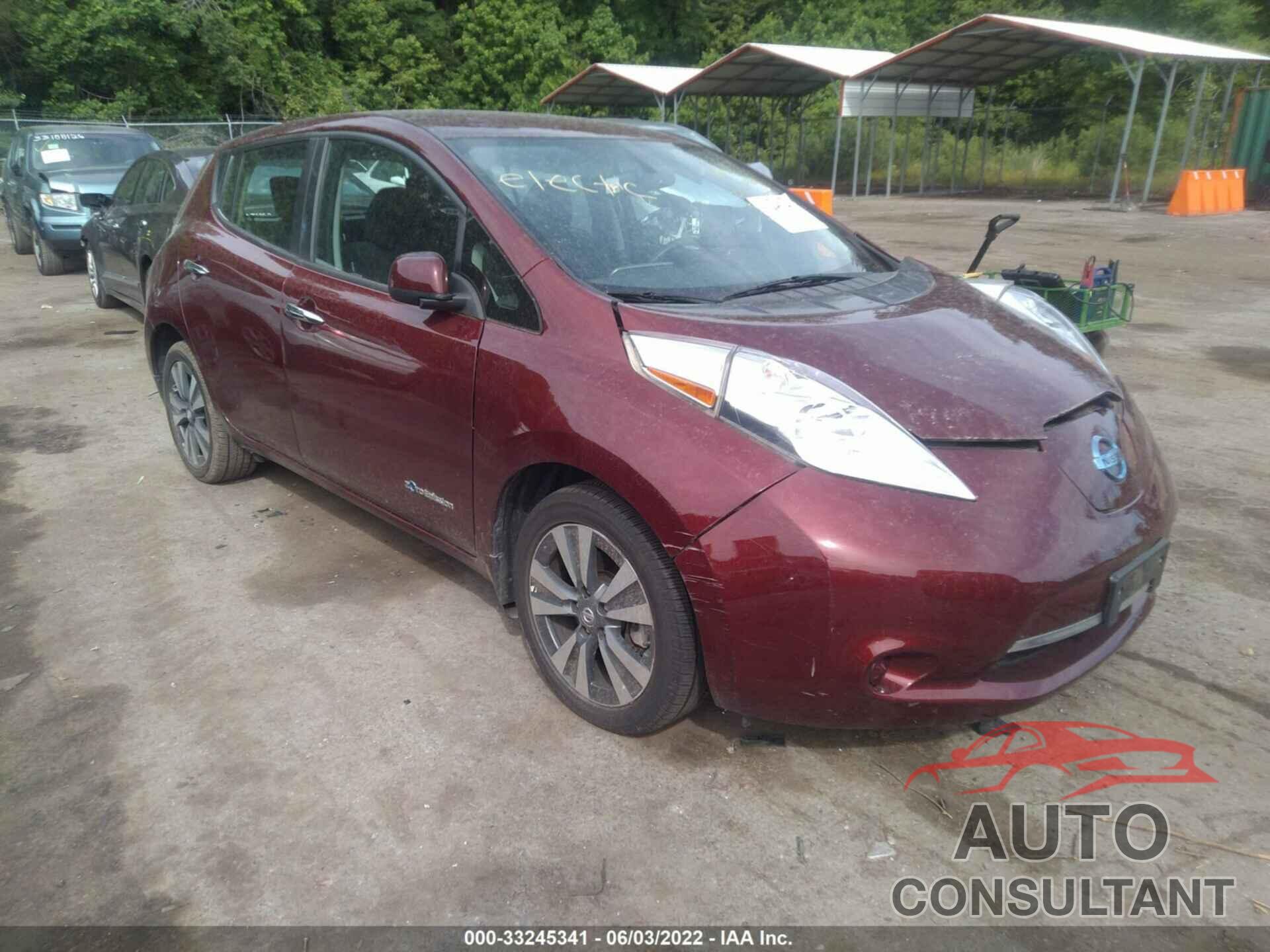 NISSAN LEAF 2016 - 1N4BZ0CP4GC313655