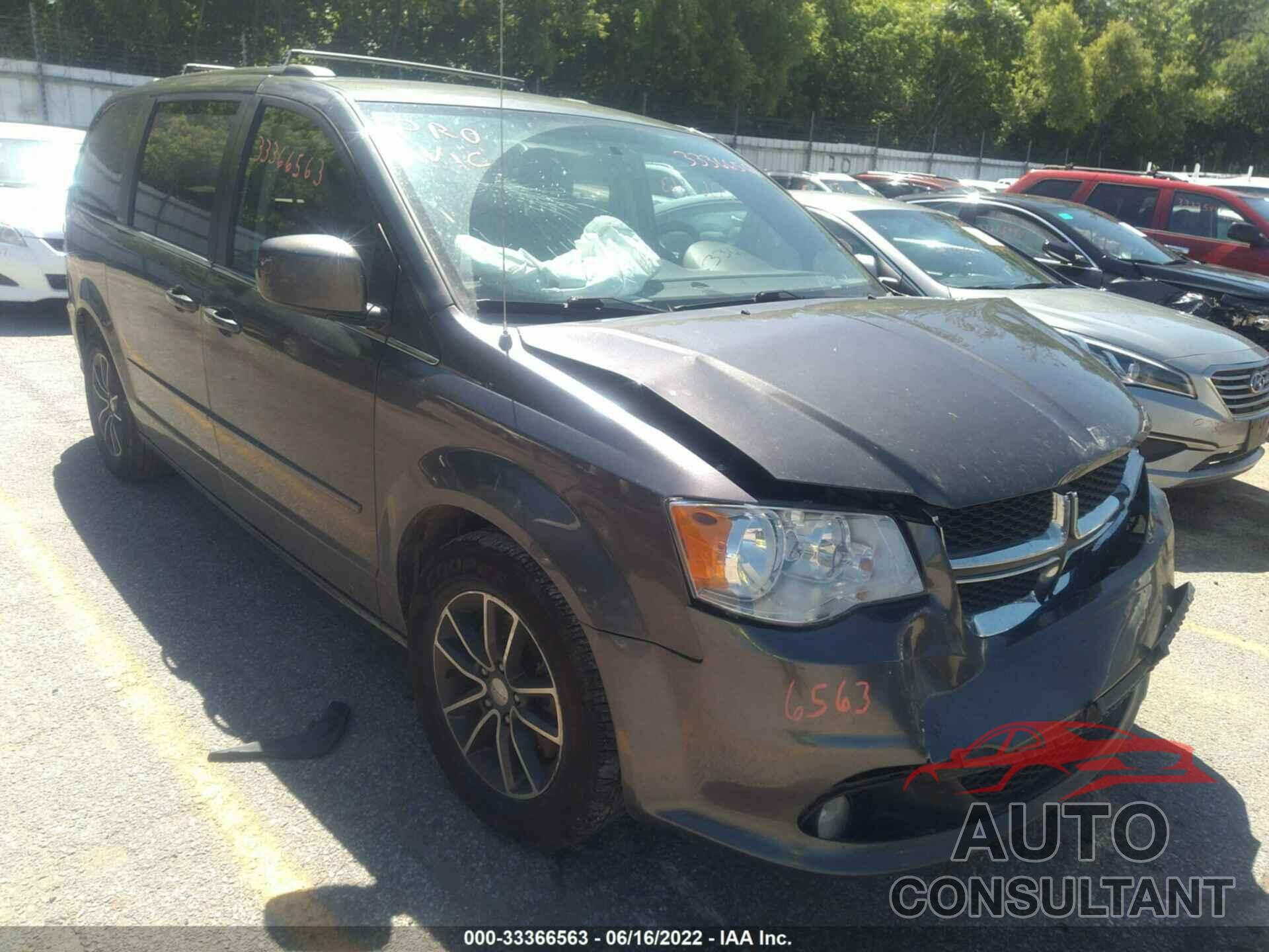 DODGE GRAND CARAVAN 2016 - 2C4RDGBG7GR366293