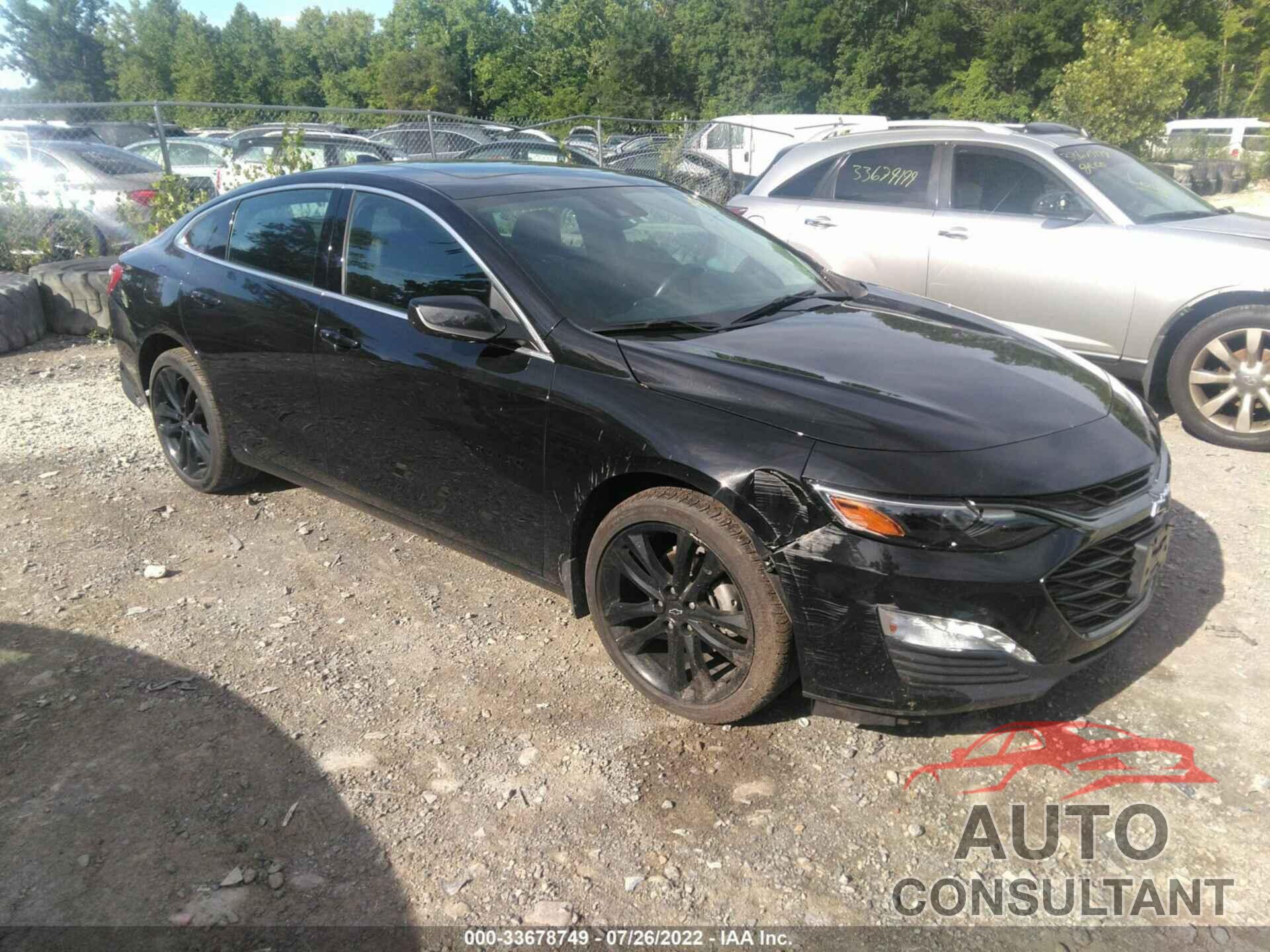 CHEVROLET MALIBU 2020 - 1G1ZD5STXLF154712