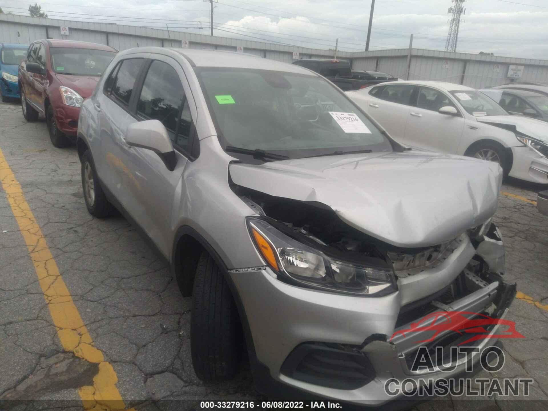 CHEVROLET TRAX 2020 - KL7CJKSB9LB021634