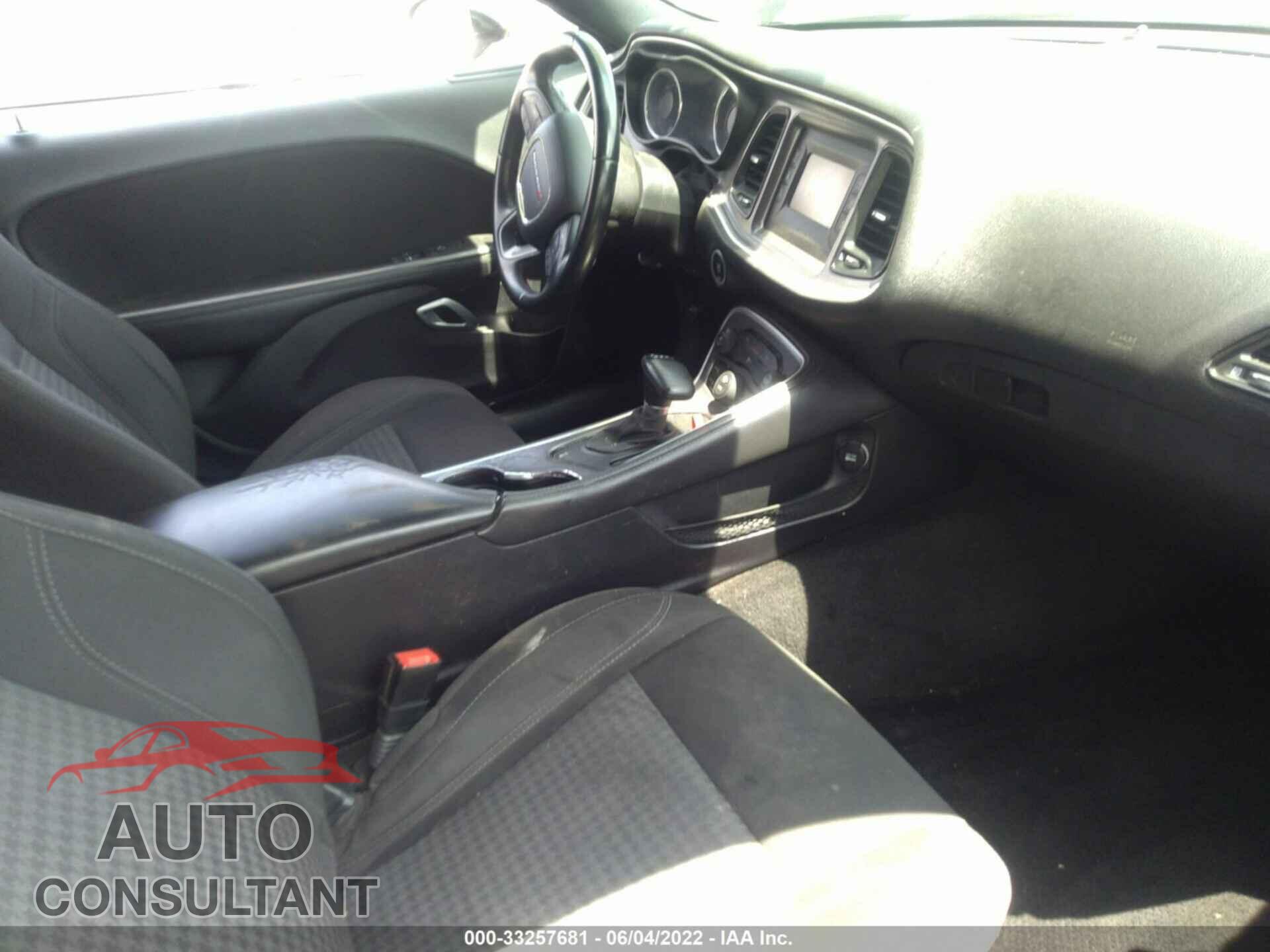 DODGE CHALLENGER 2016 - 2C3CDZAG5GH288710