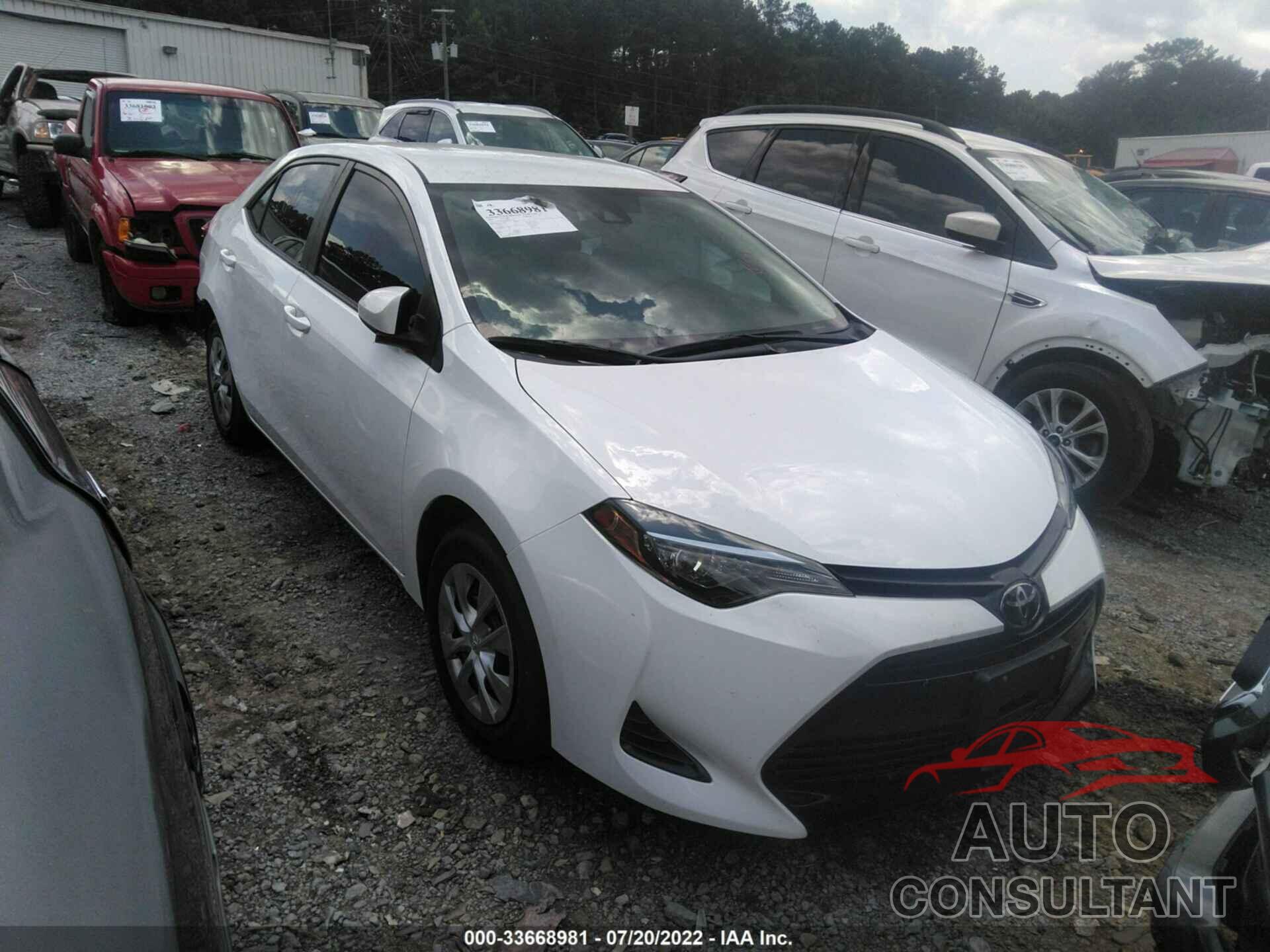 TOYOTA COROLLA 2019 - 2T1BURHE1KC207703
