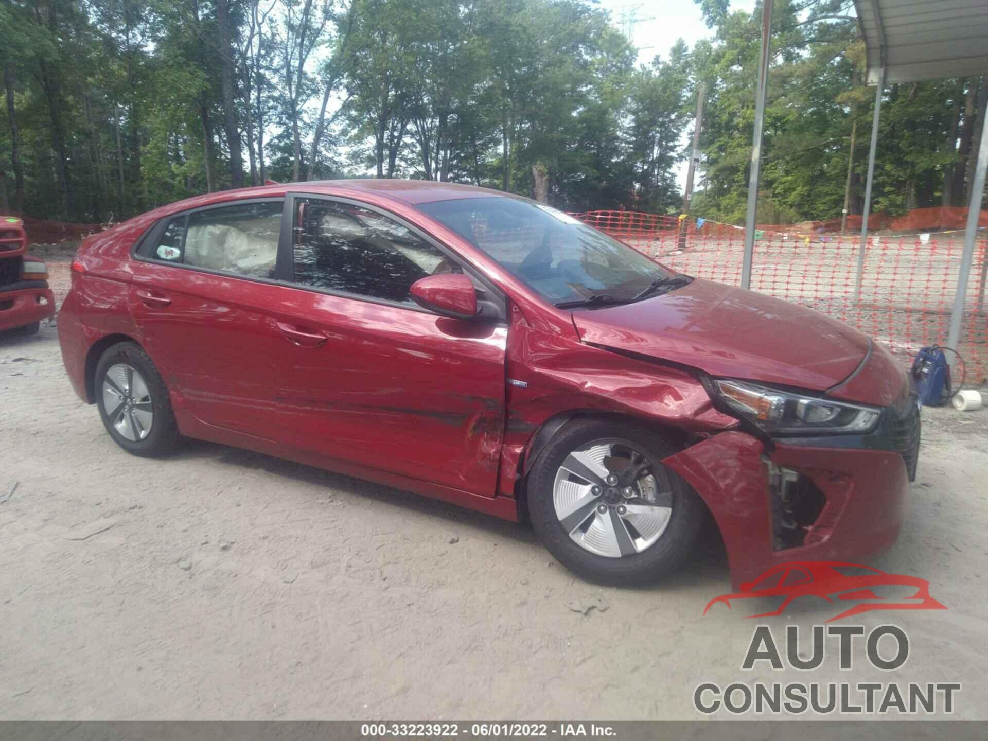 HYUNDAI IONIQ HYBRID 2019 - KMHC65LC0KU166718