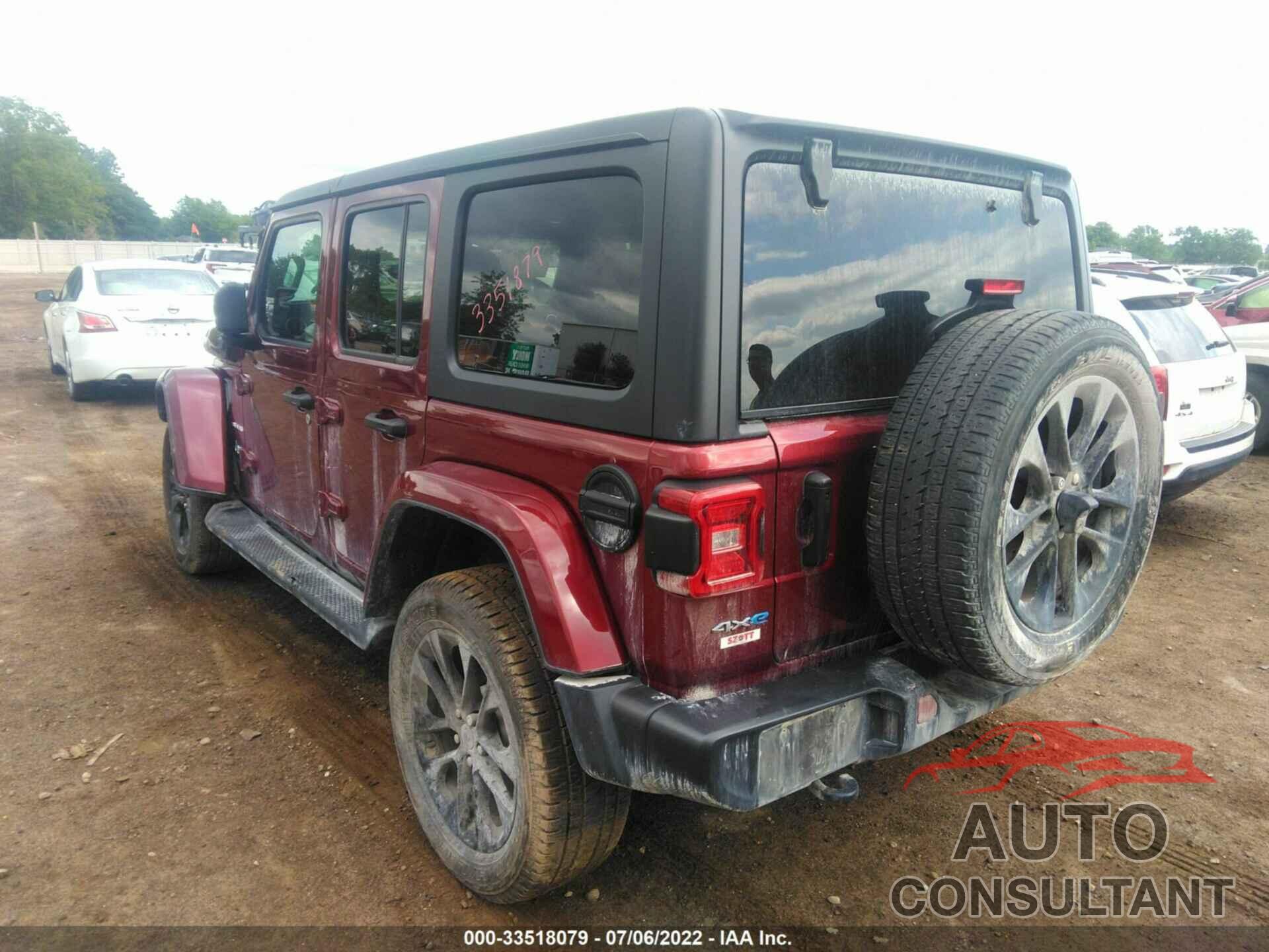 JEEP WRANGLER 4XE 2021 - 1C4JJXP68MW768316