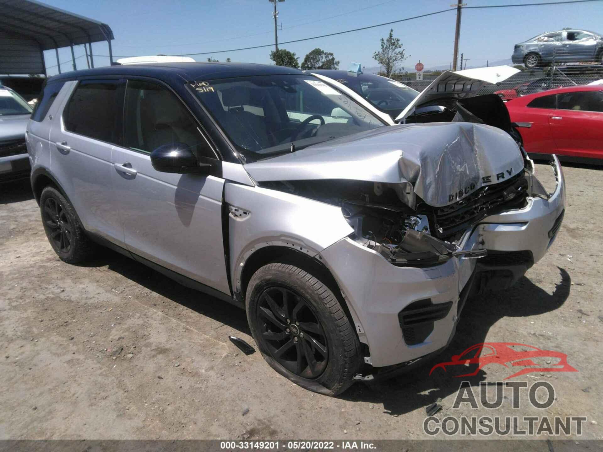 LAND ROVER DISCOVERY SPORT 2018 - SALCP2RX4JH767995