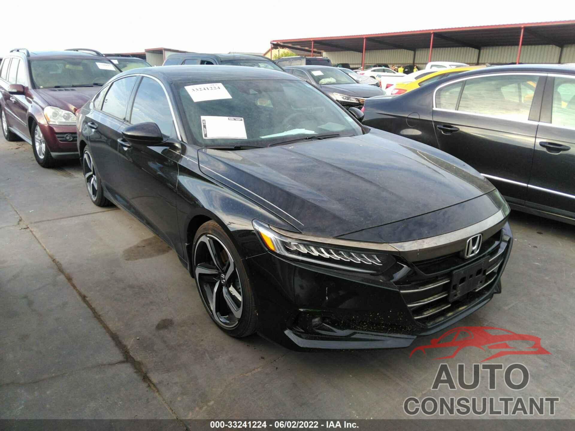 HONDA ACCORD SEDAN 2021 - 1HGCV1F36MA044480