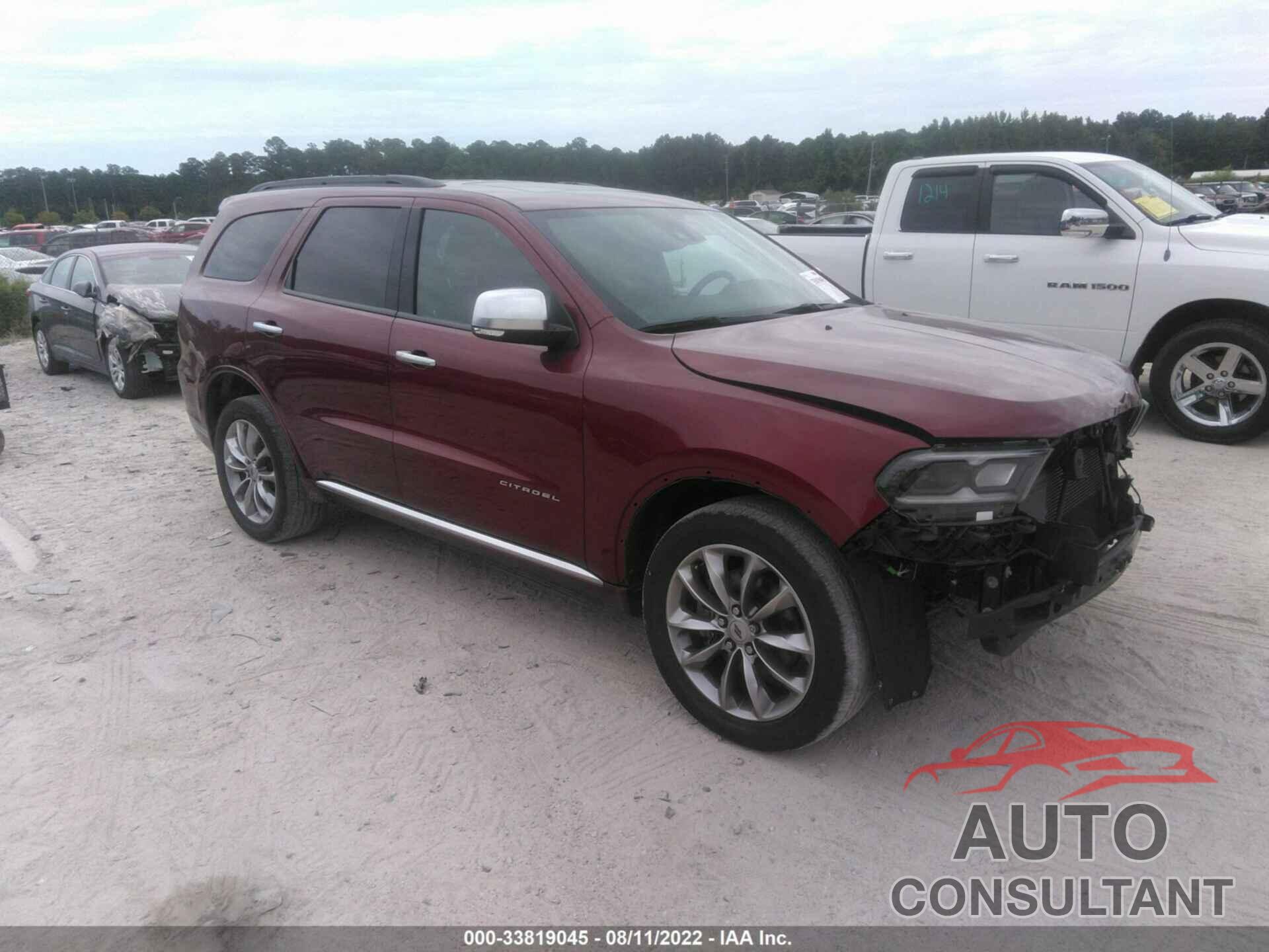 DODGE DURANGO 2021 - 1C4RDJEG9MC634564