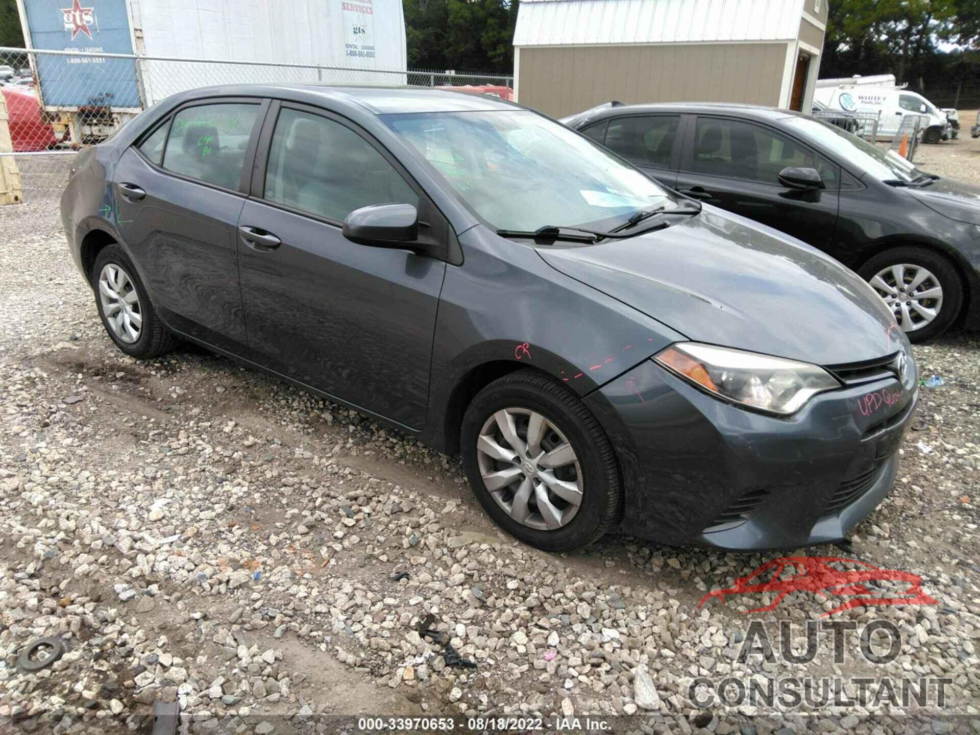 TOYOTA COROLLA 2016 - 5YFBURHE8GP534235