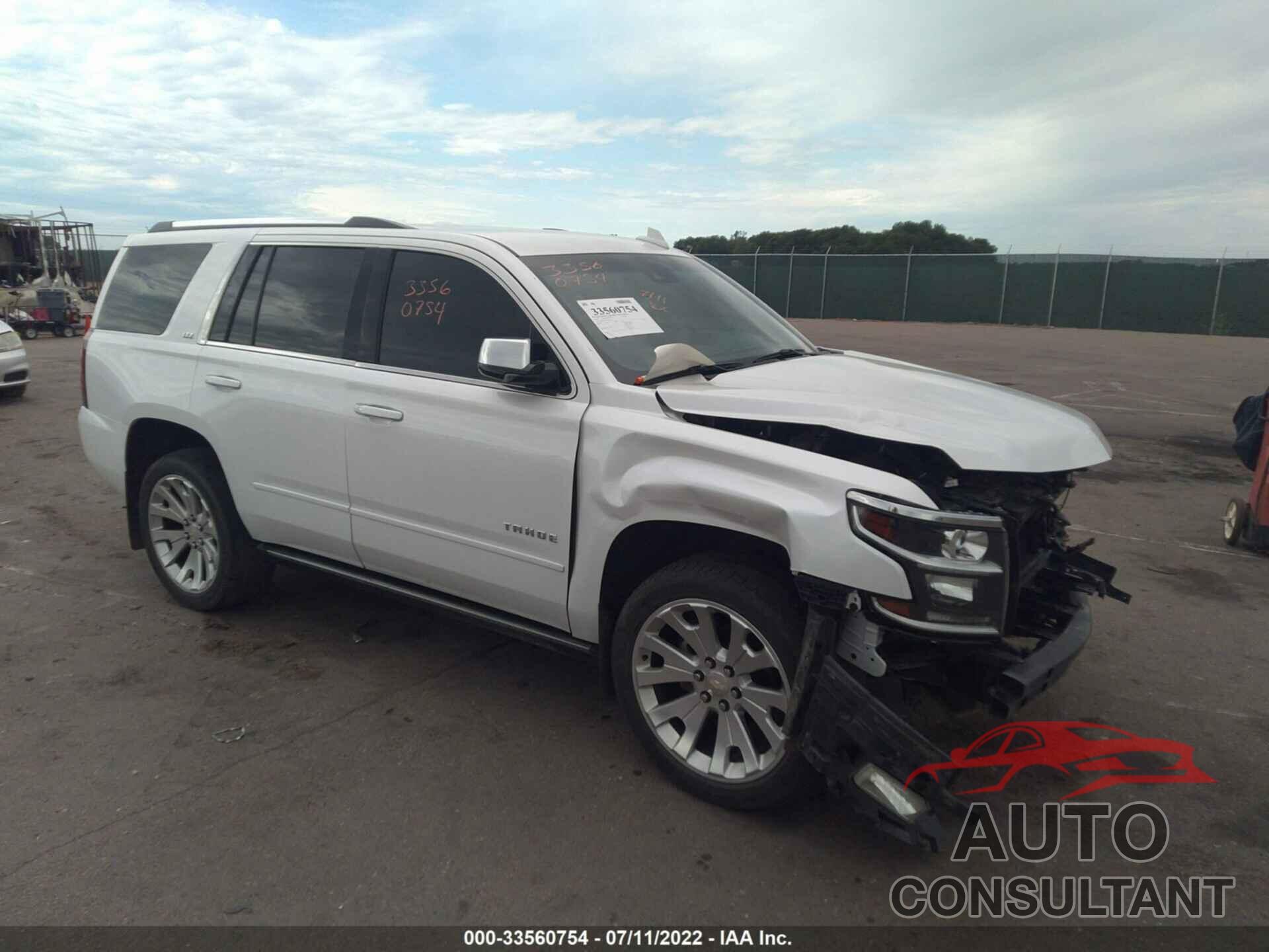 CHEVROLET TAHOE 2016 - 1GNSKCKC7GR366711